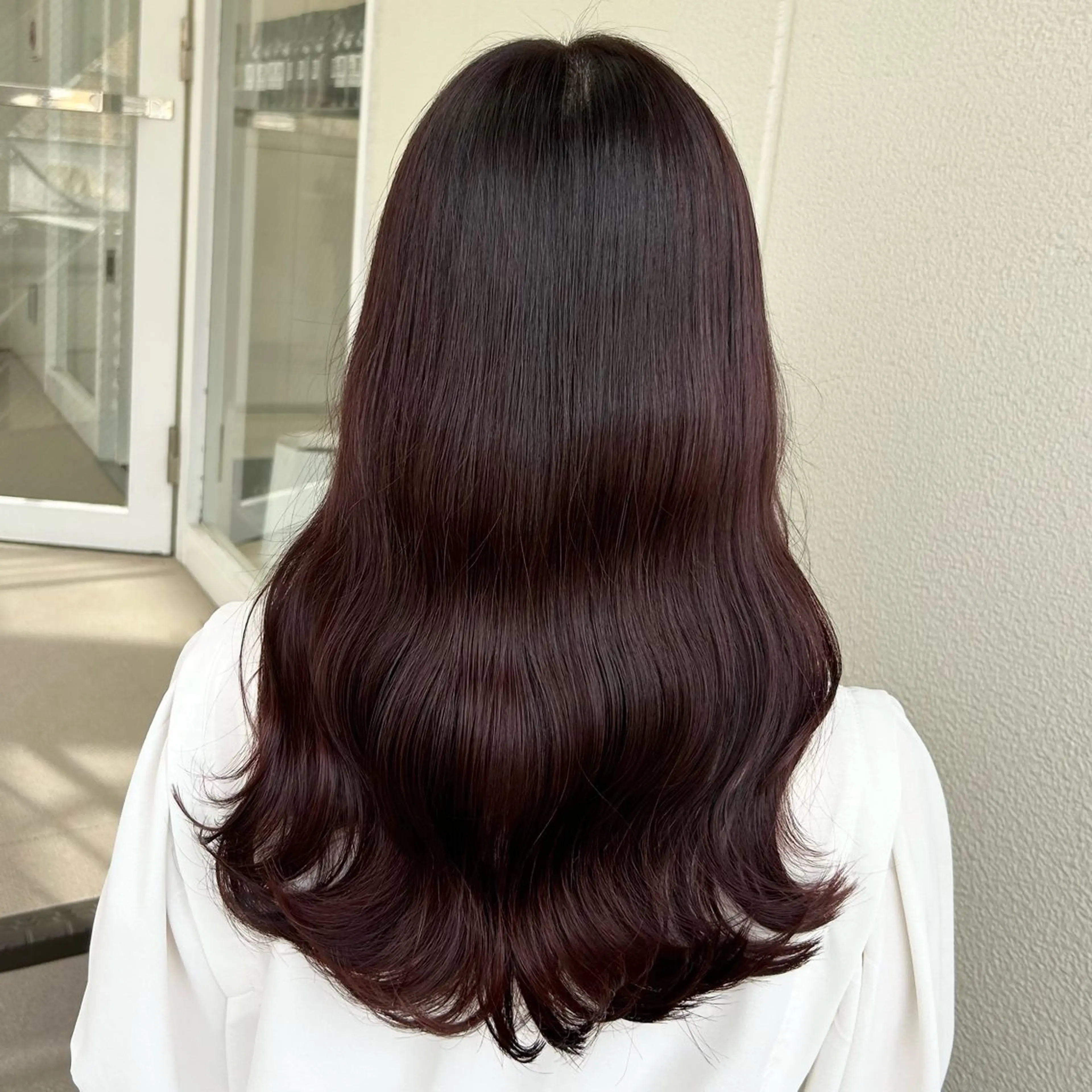 カラー ︎︎🌟韓国艶カラー ︎🌟璃奈 (リナ)のヘアスタイル