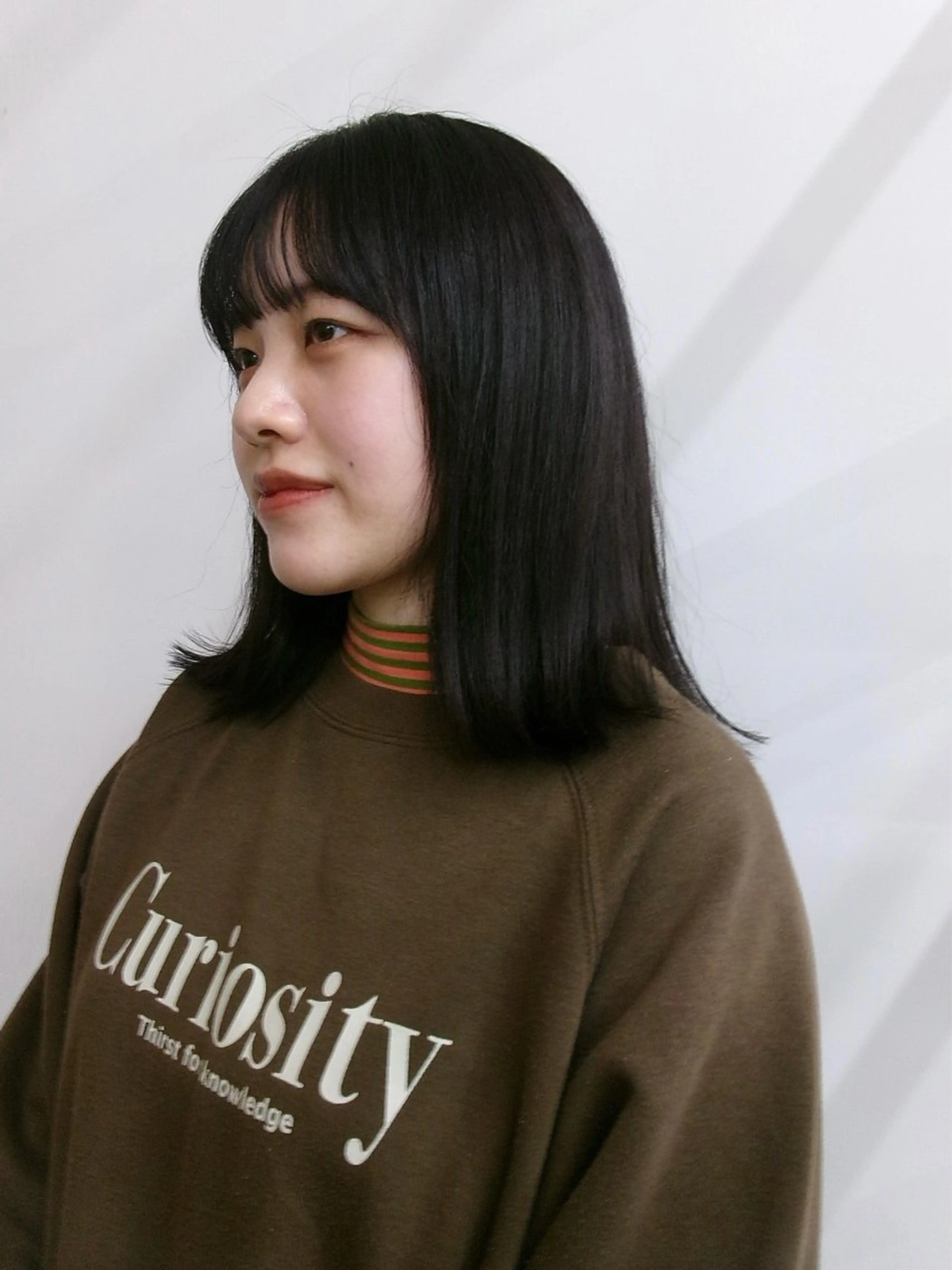 ミディアム Vibe所属・hanami パーマ/透明感カラーのヘアスタイル