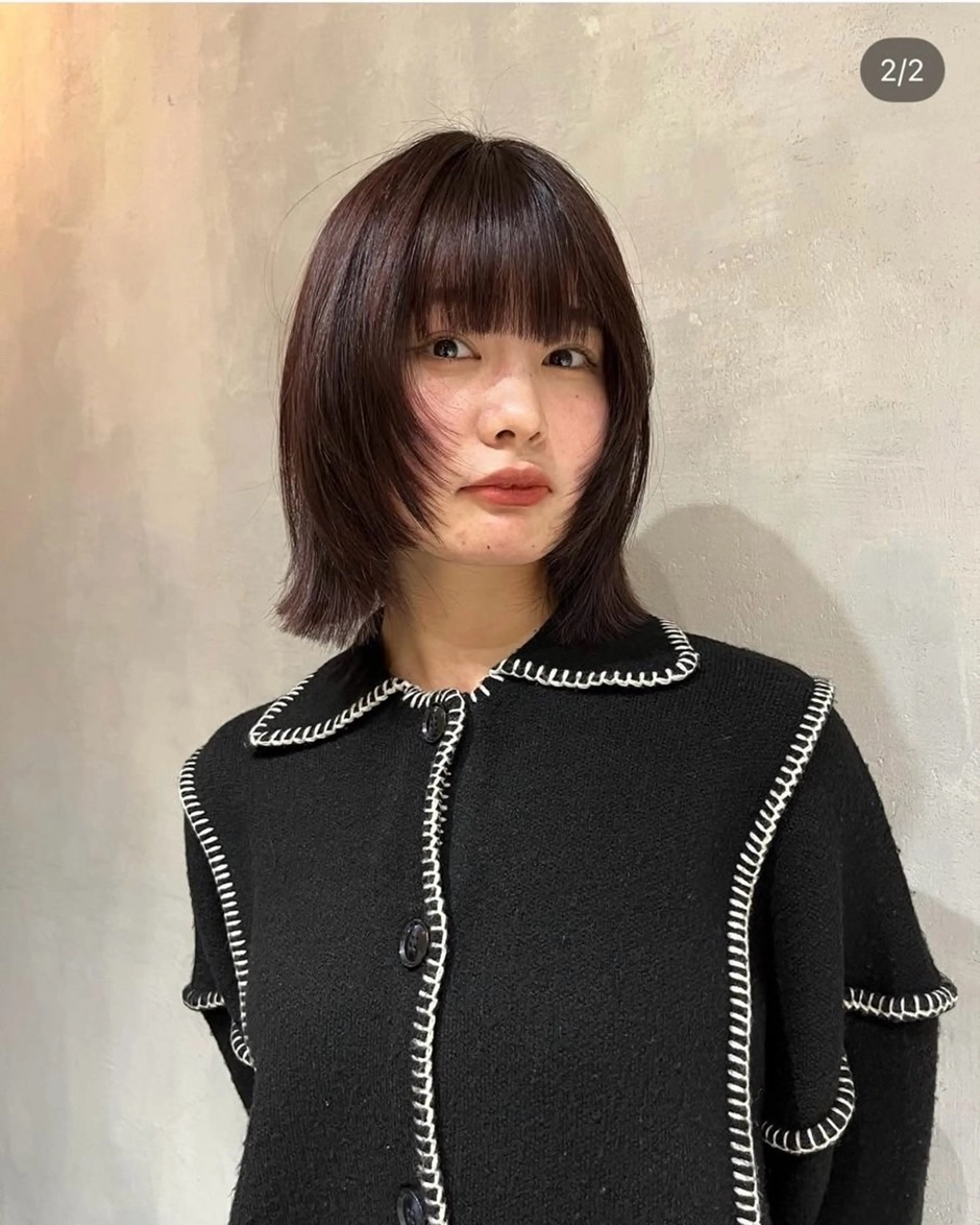 【ボブカット】シャンプー＋フォンダントリートメント🍃顔まわり可愛く切れます✨️の写真