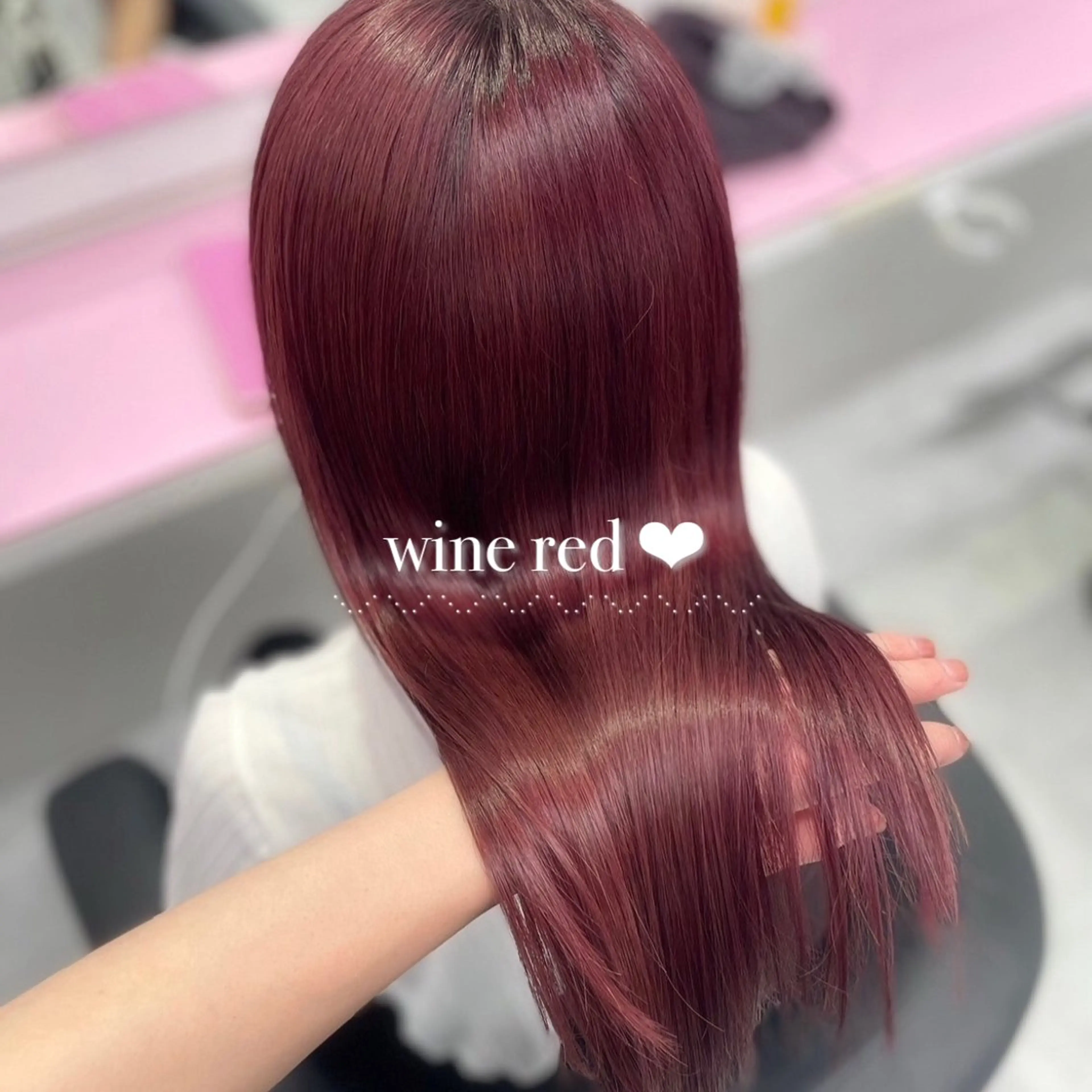 カラー ヘアカラー かわいい艶髪🤍 れいな🤍のヘアスタイル