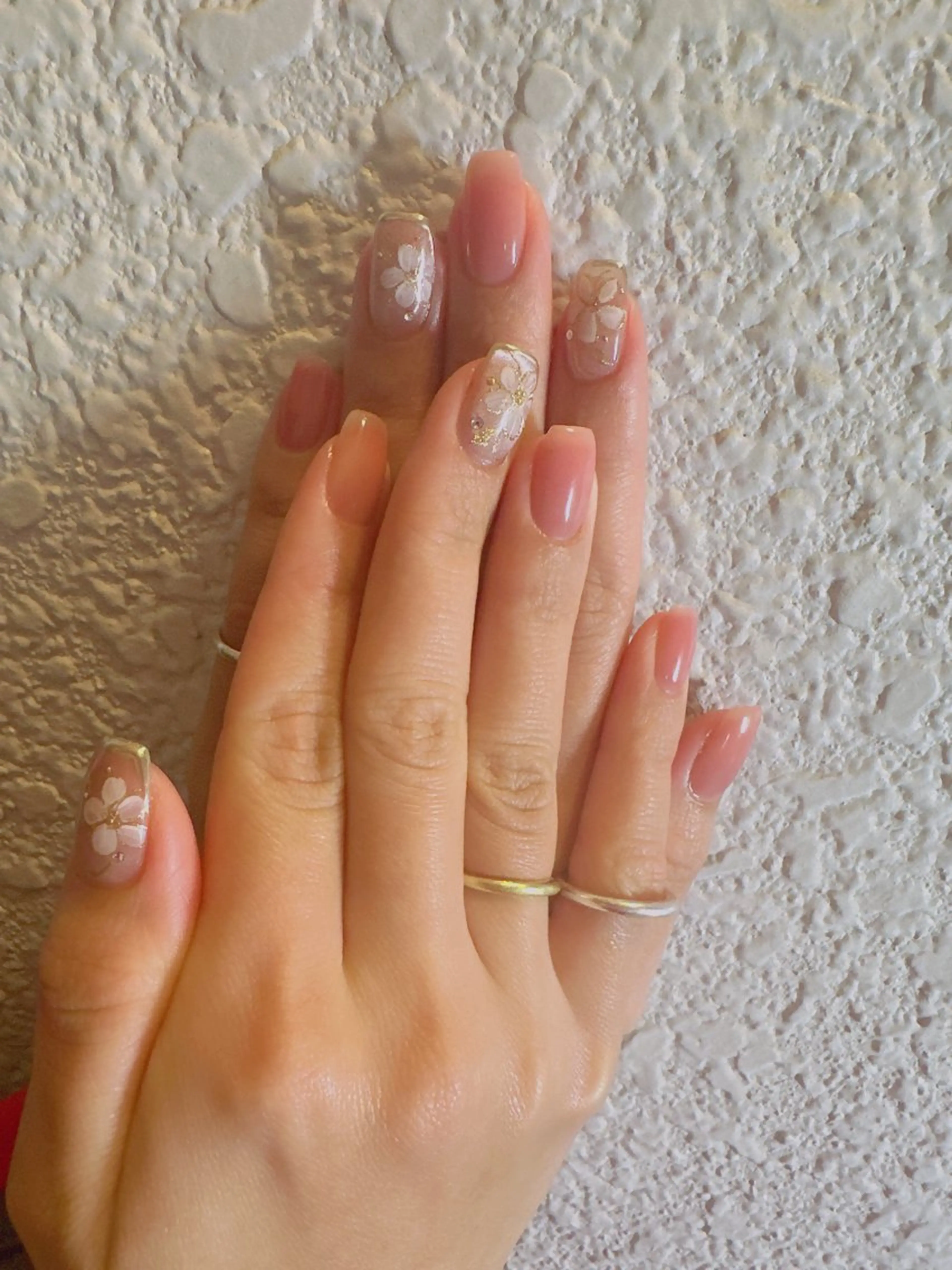 ネイル 韓国ネイル ニュアンスネイル ワンカラーネイル 春ネイル ワンホンネイル 恵比寿 The Nailのネイルデザイン