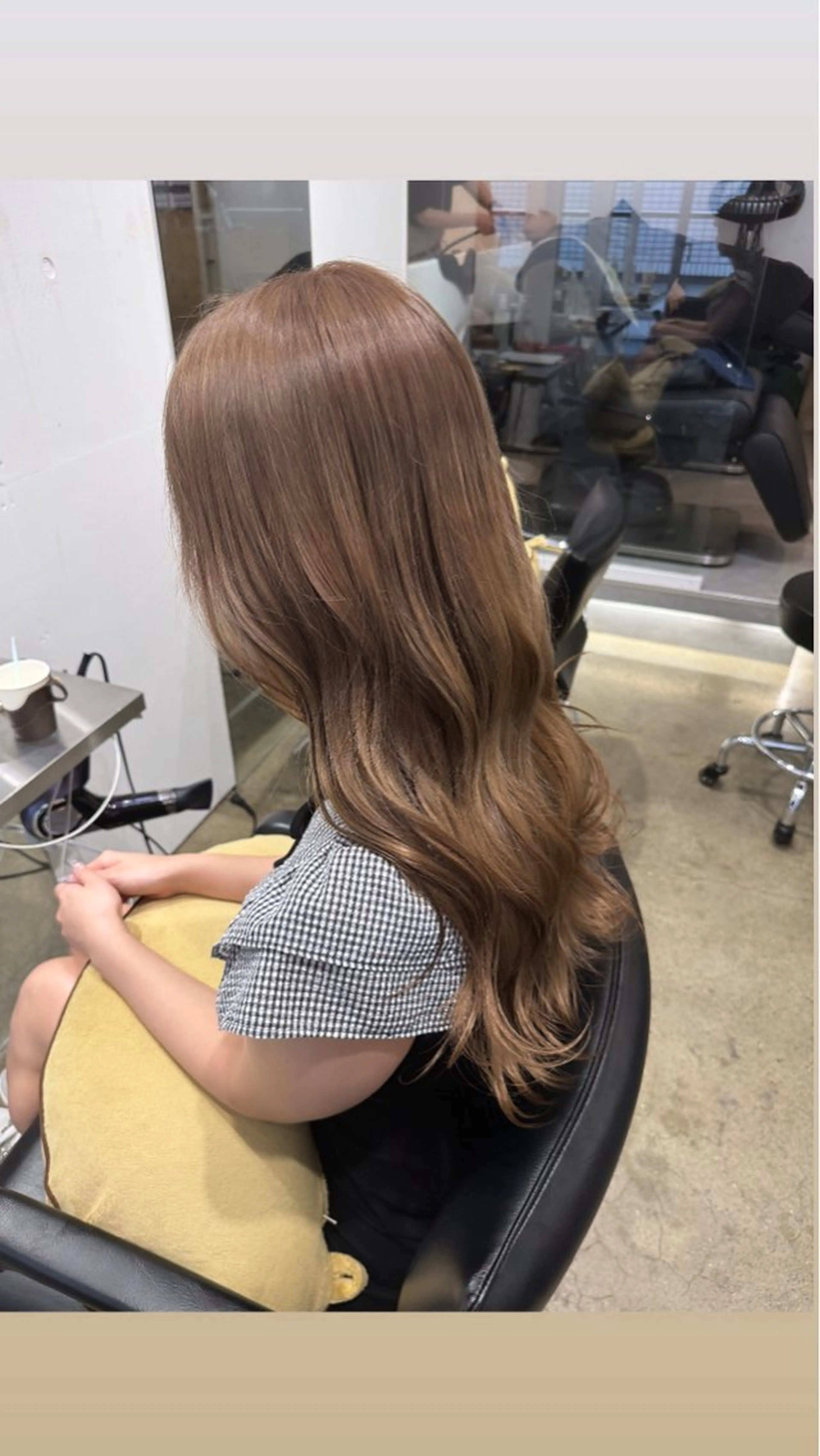 ロング カット ヘアカラー JUNYA 海外ガールヘアのヘアスタイル