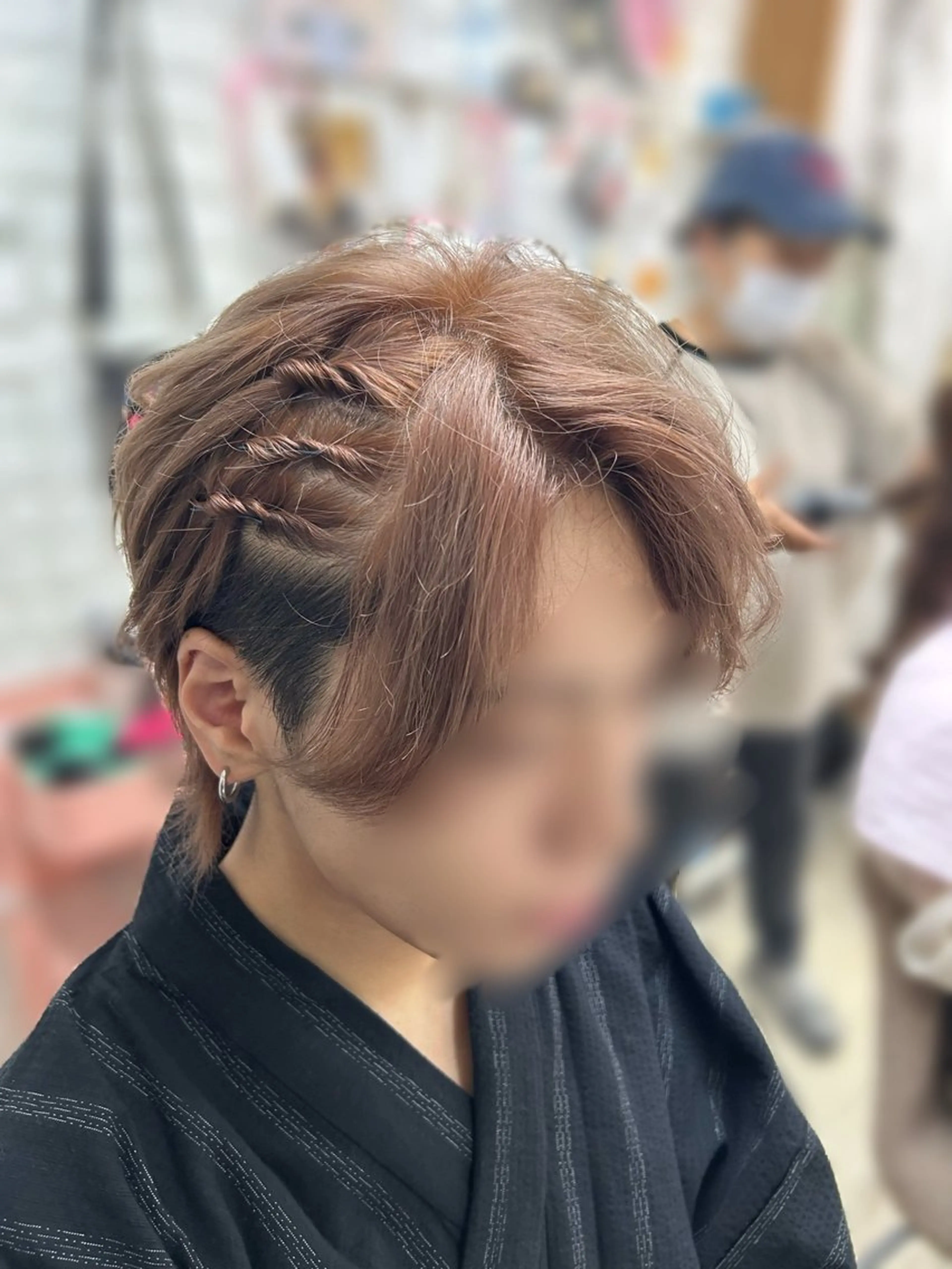 ヘアアレンジ メンズ ヘアセット へアセット/心斎橋 支持率No.1✨🌈のヘアスタイル