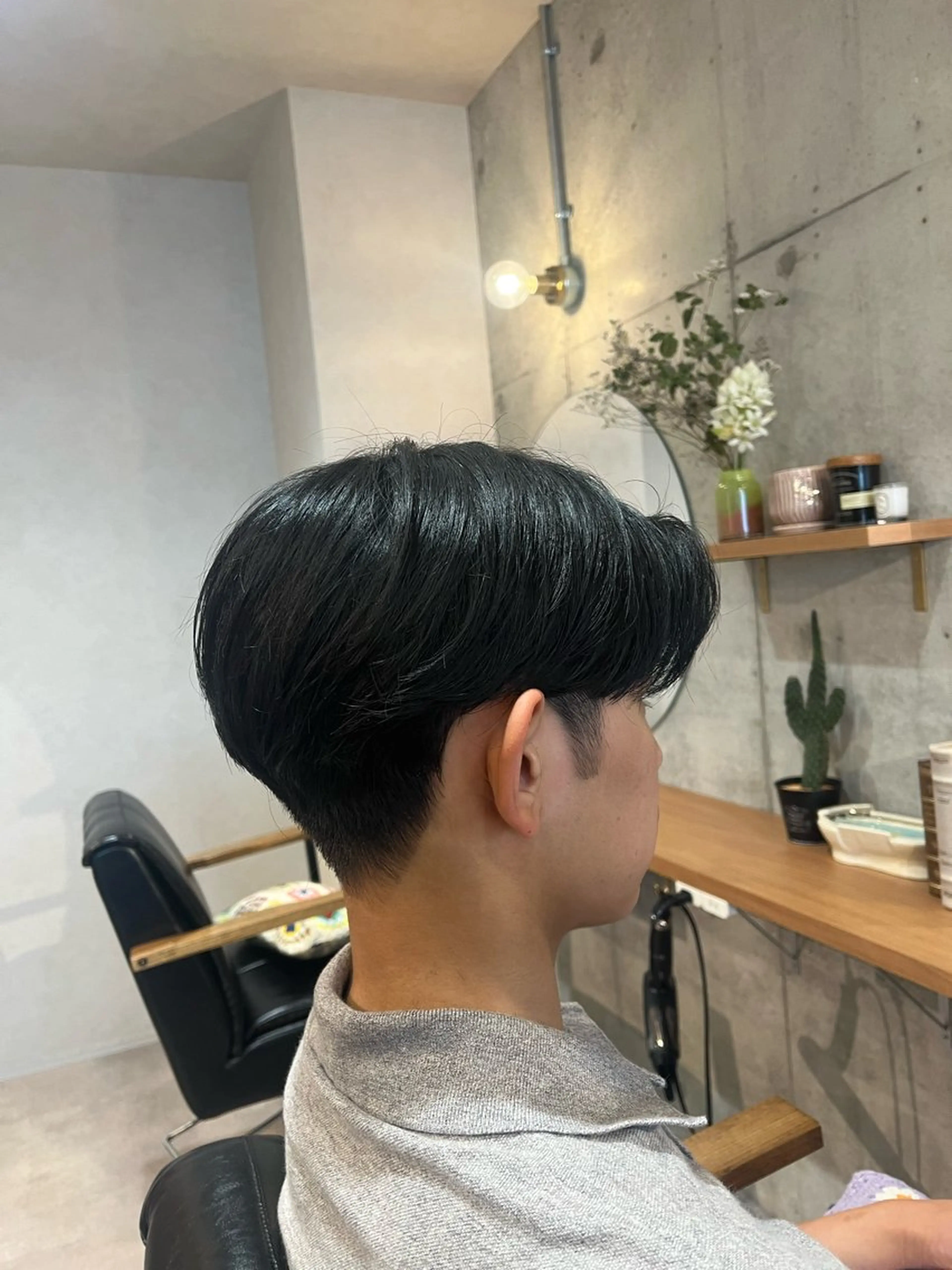 ショート メンズ Lamp所属・🌀メンズパーマ🌀 🐏丸山祐宇🐏のヘアスタイル