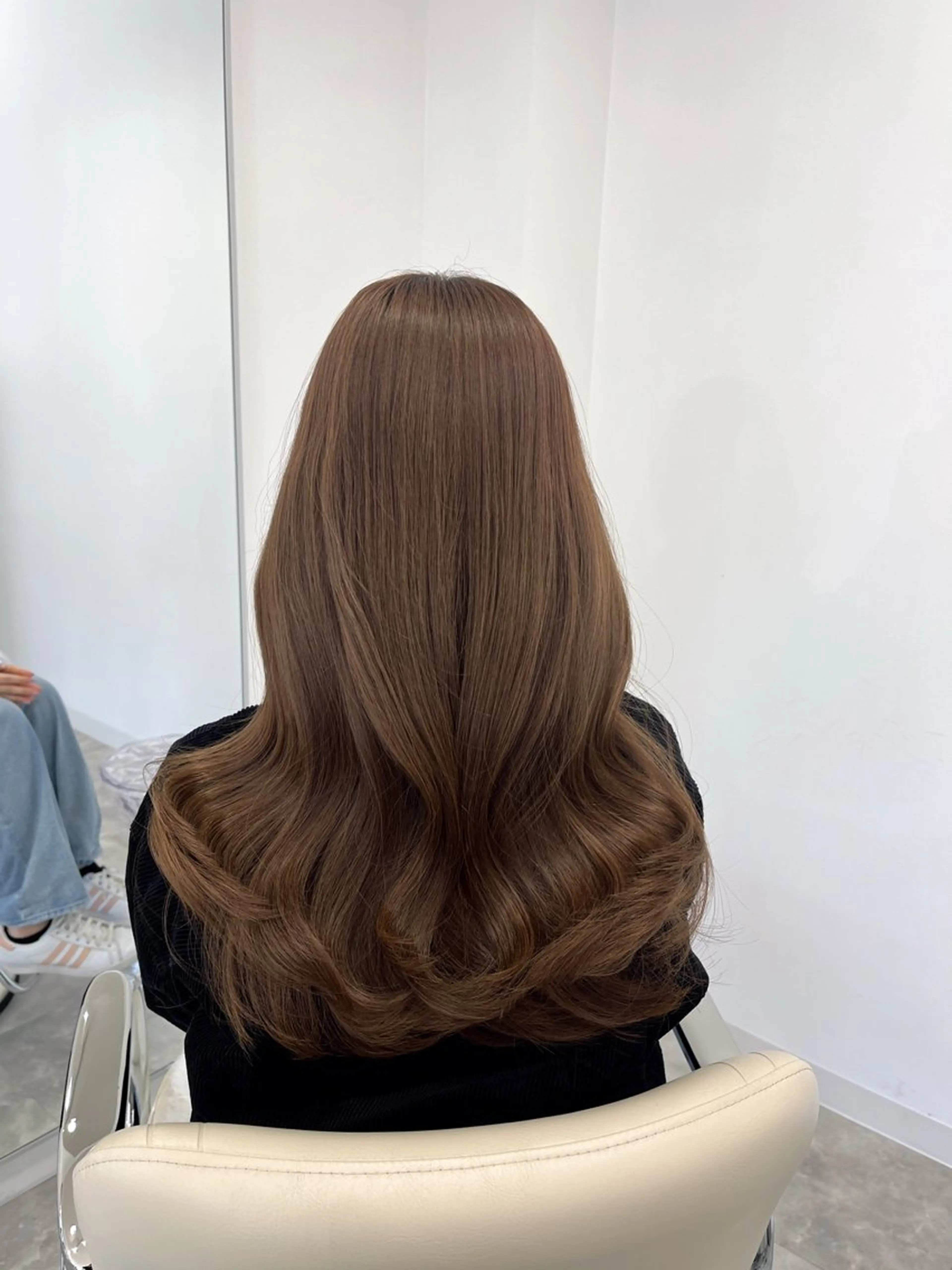 ロング カット ヘアカラー トリートメント 𝑴𝑰𝑯𝑶 ／ワンホンヘアのヘアスタイル