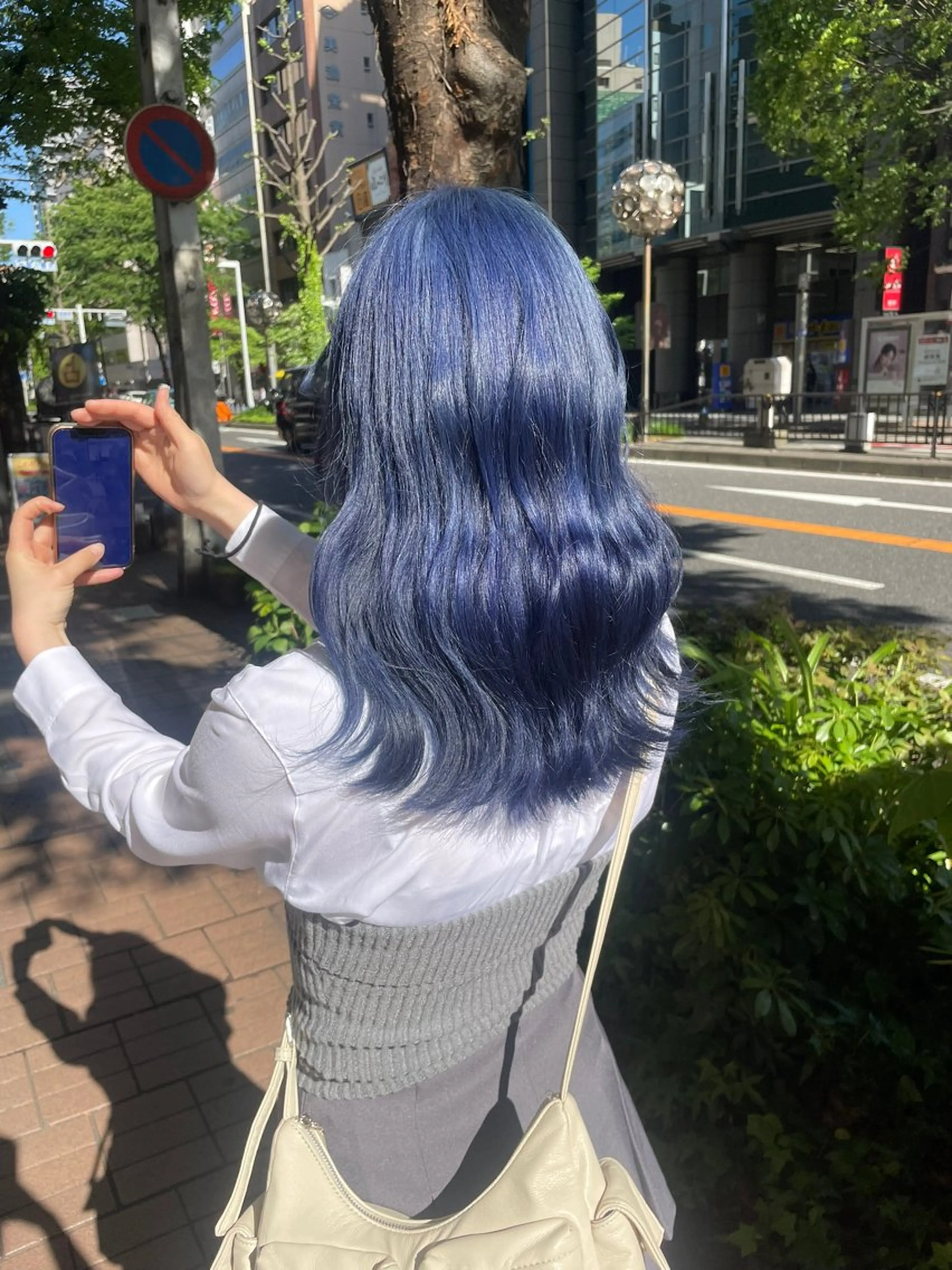 ロング カラー ヘアカラー トリートメント ミユル/ ブリーチカラー🎀✨のヘアスタイル