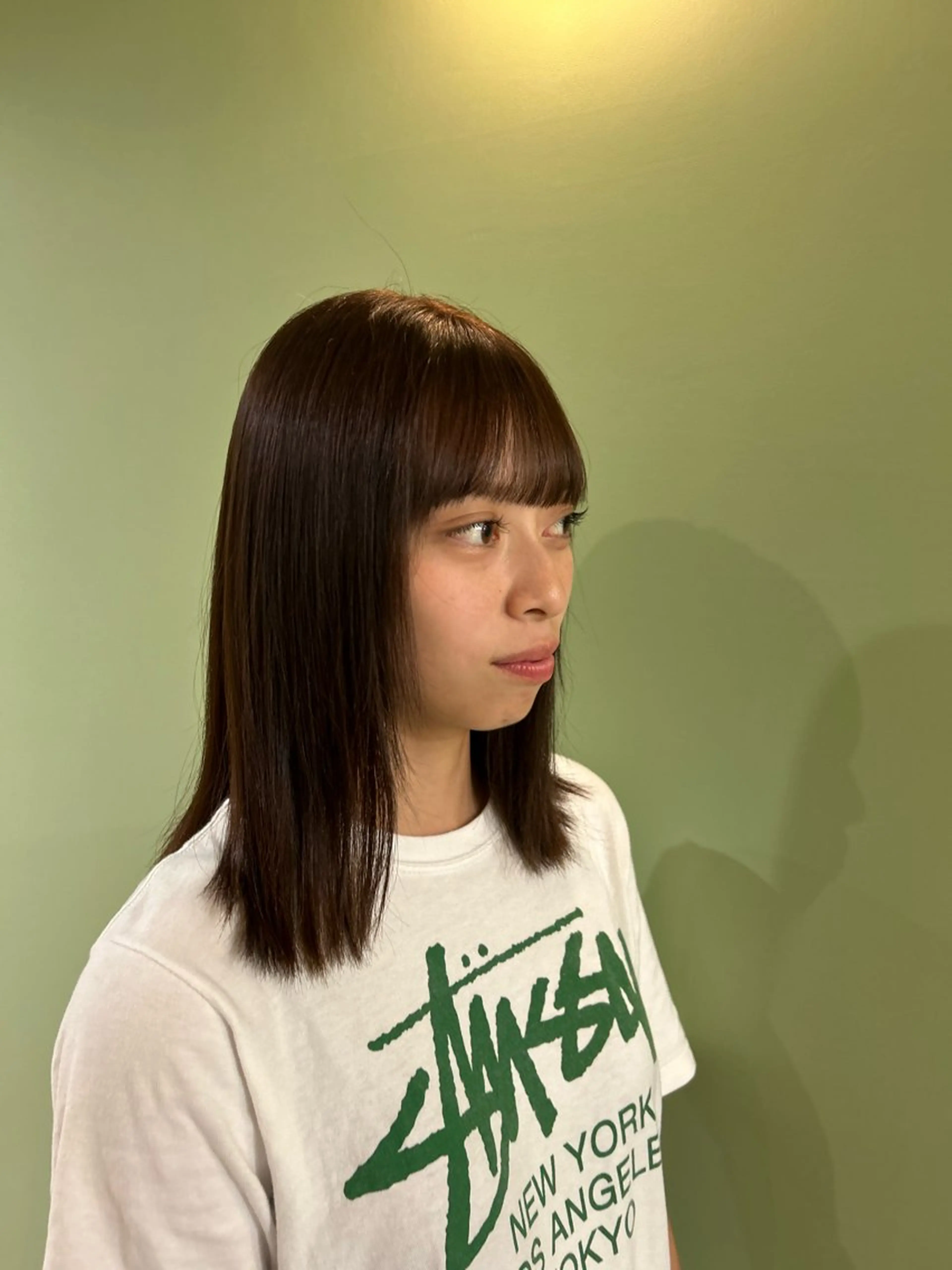 ミディアム uta所属・カットモデル募集 トモカのヘアスタイル