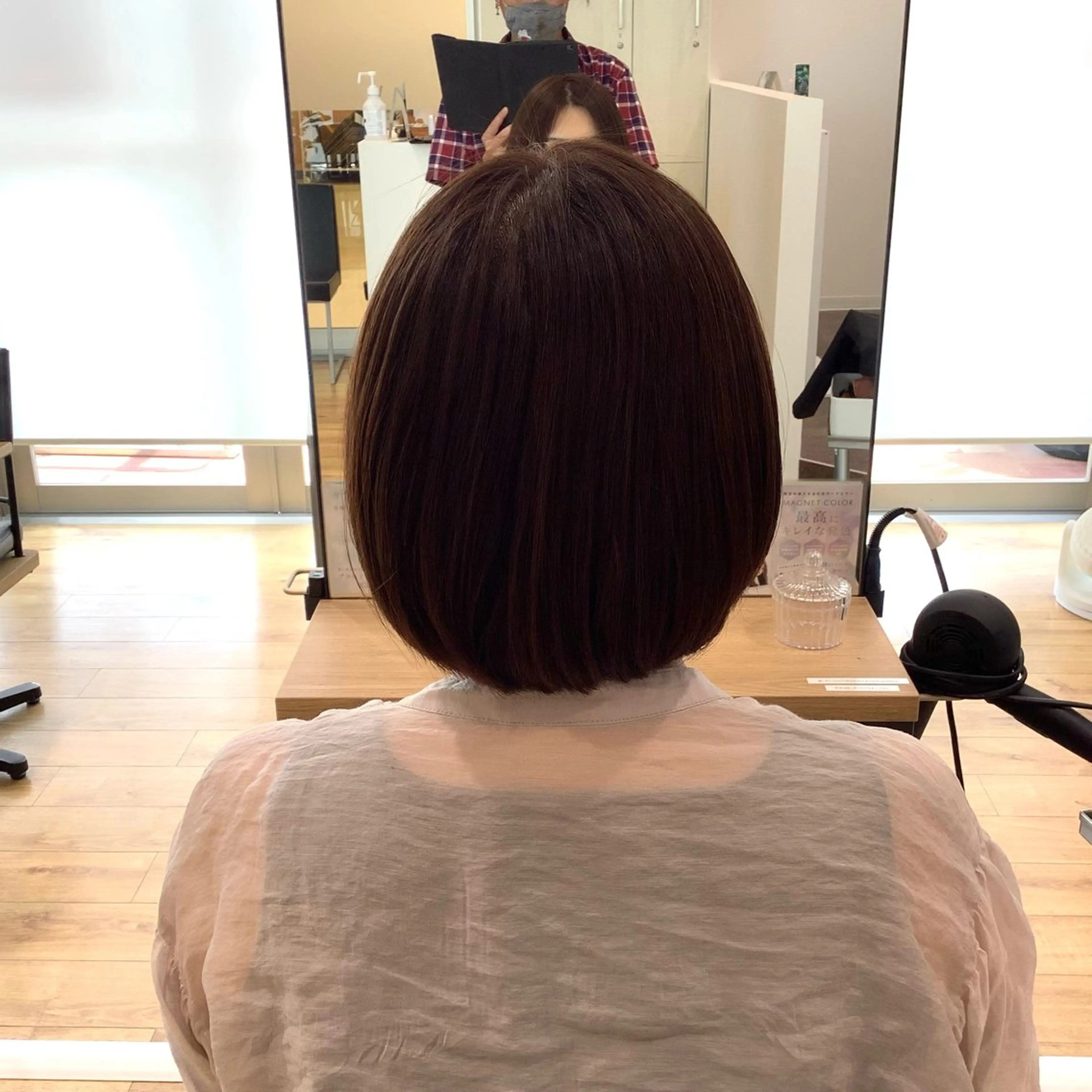 ショート カラー カット ヘアカラー エイジングケア特化 美容師✂️山崎竜二のヘアスタイル