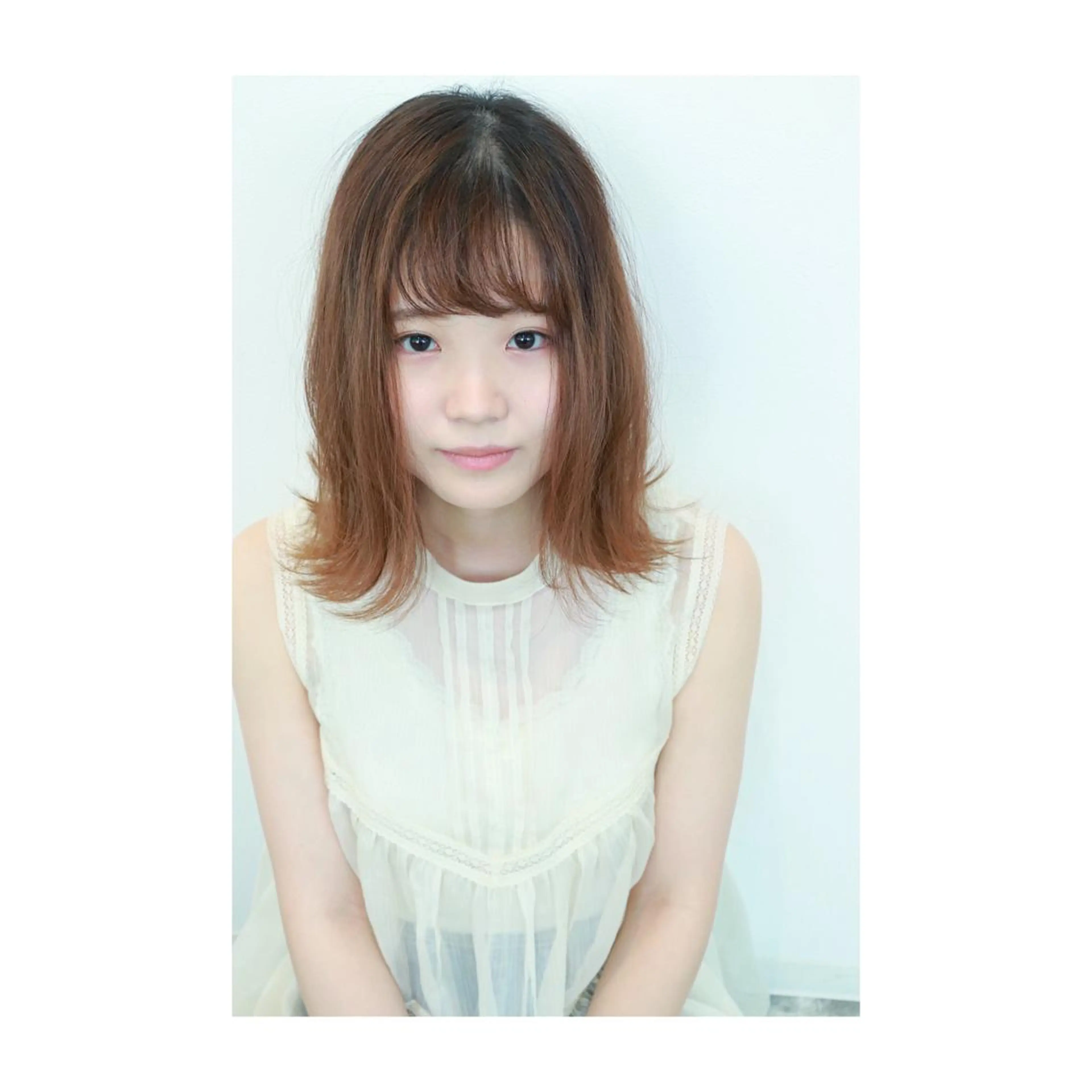 ミディアム カラー [店長]加地 峻のヘアスタイル