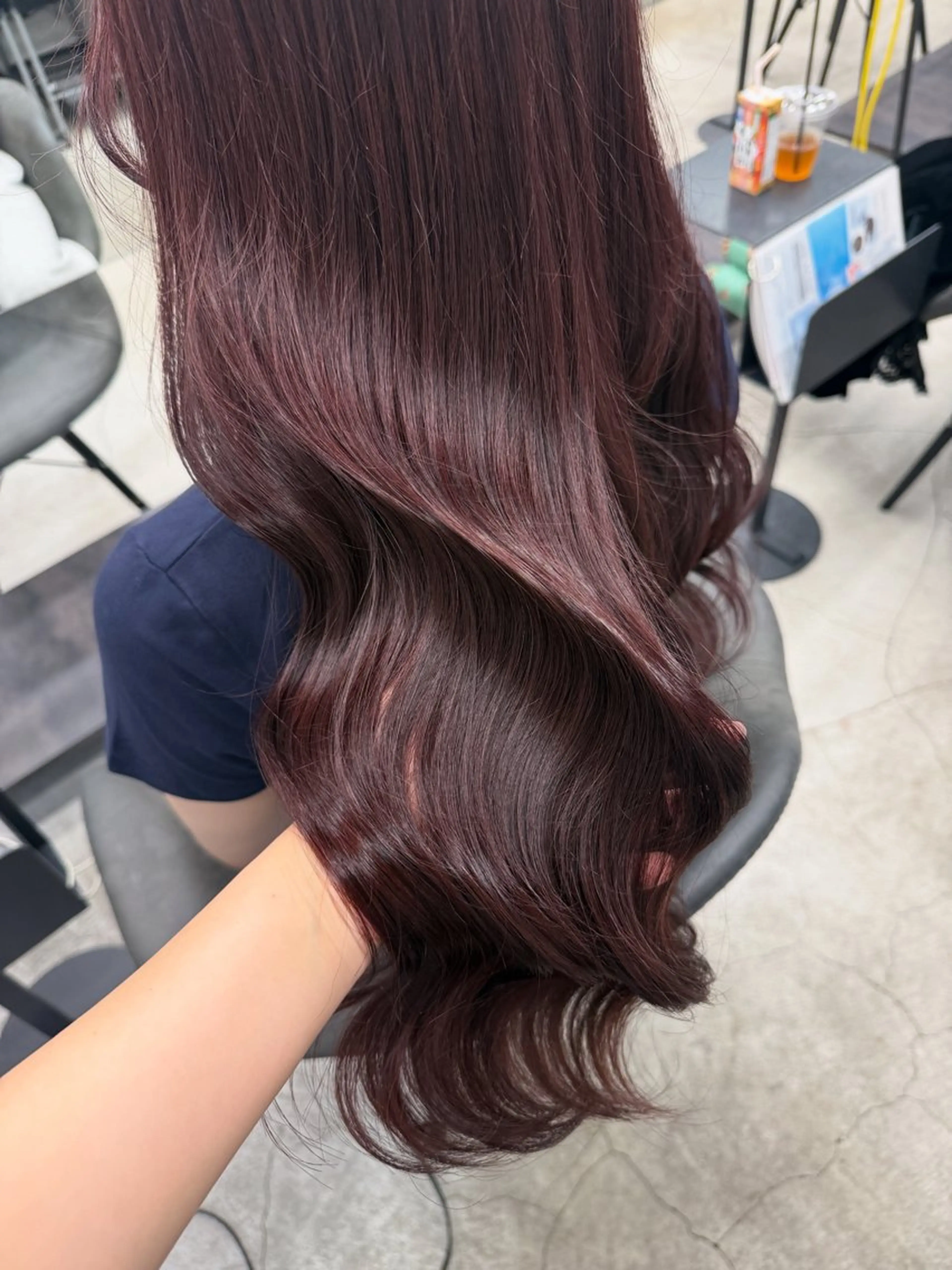ロング カラー ベージュカラー ブリーチ ケアブリーチ 透明感カラー デザインカラー ヘアカラー トリートメント ヘッドスパ ハイトーン/髪質改善 🦋KASUGA🖤のヘアスタイル