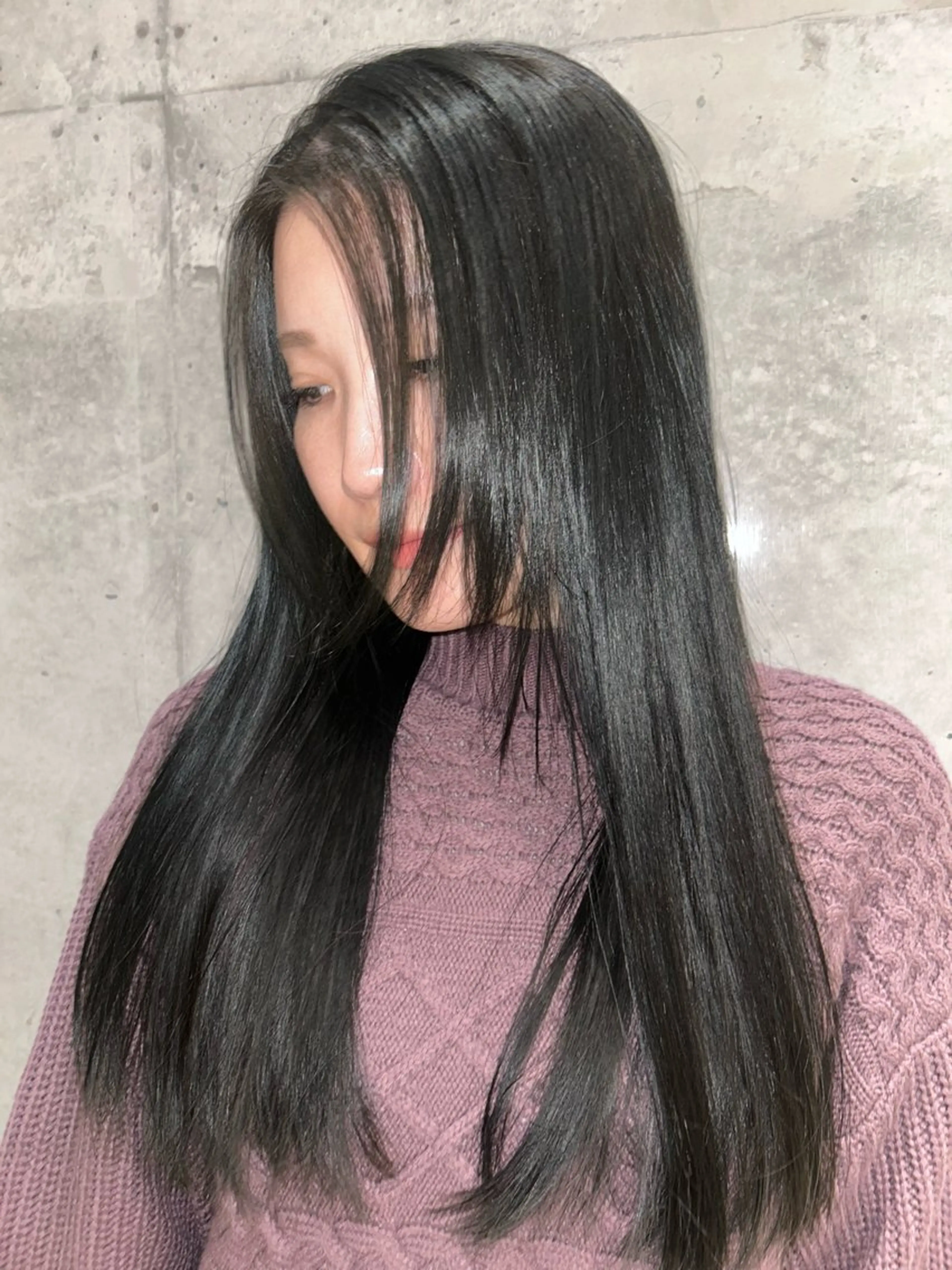 ロング カラー uusi所属・Serena 清澄白河のヘアスタイル