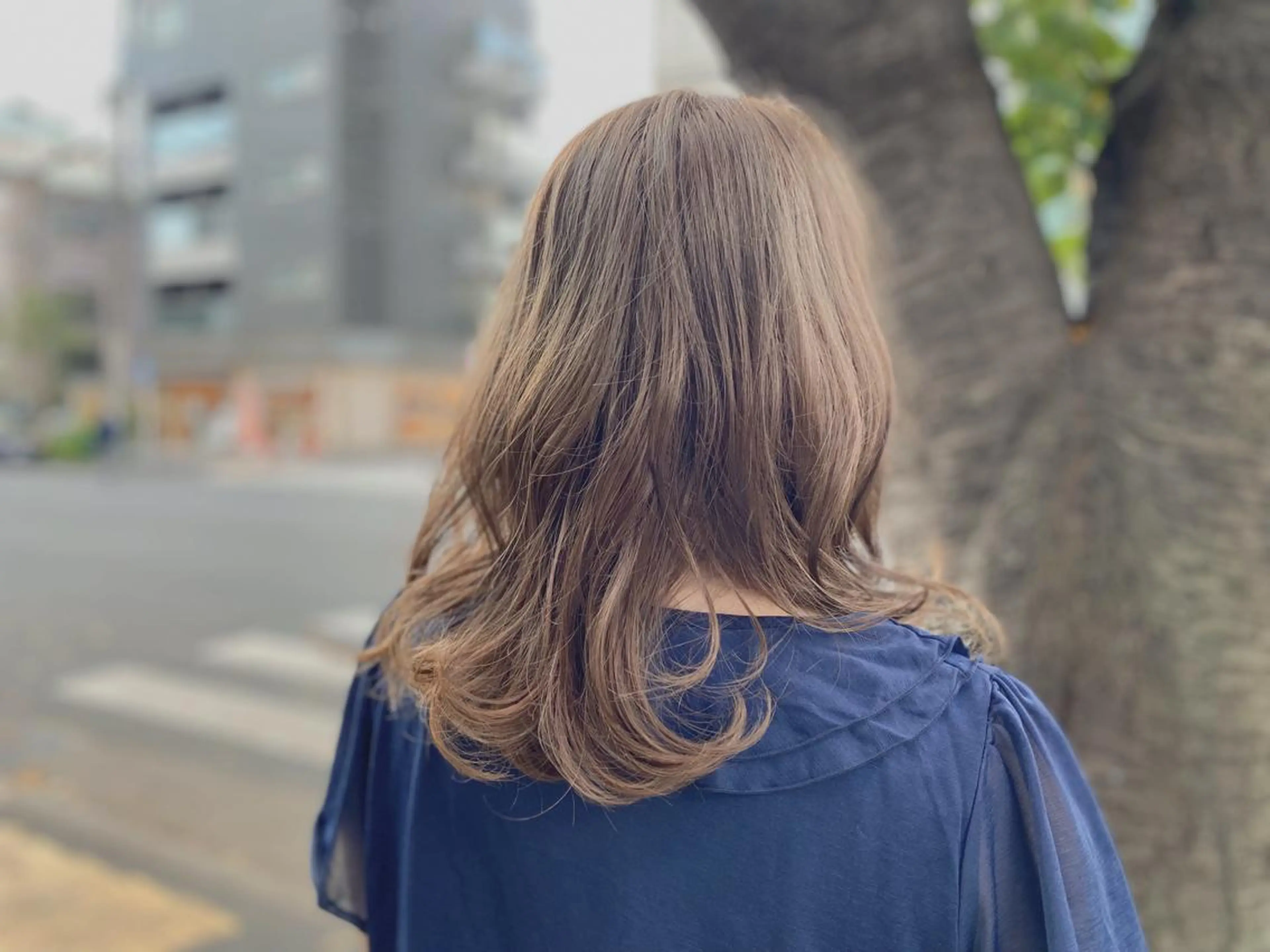 ロング カット ヘアカラー トリートメント 佐々木 菜摘のヘアスタイル