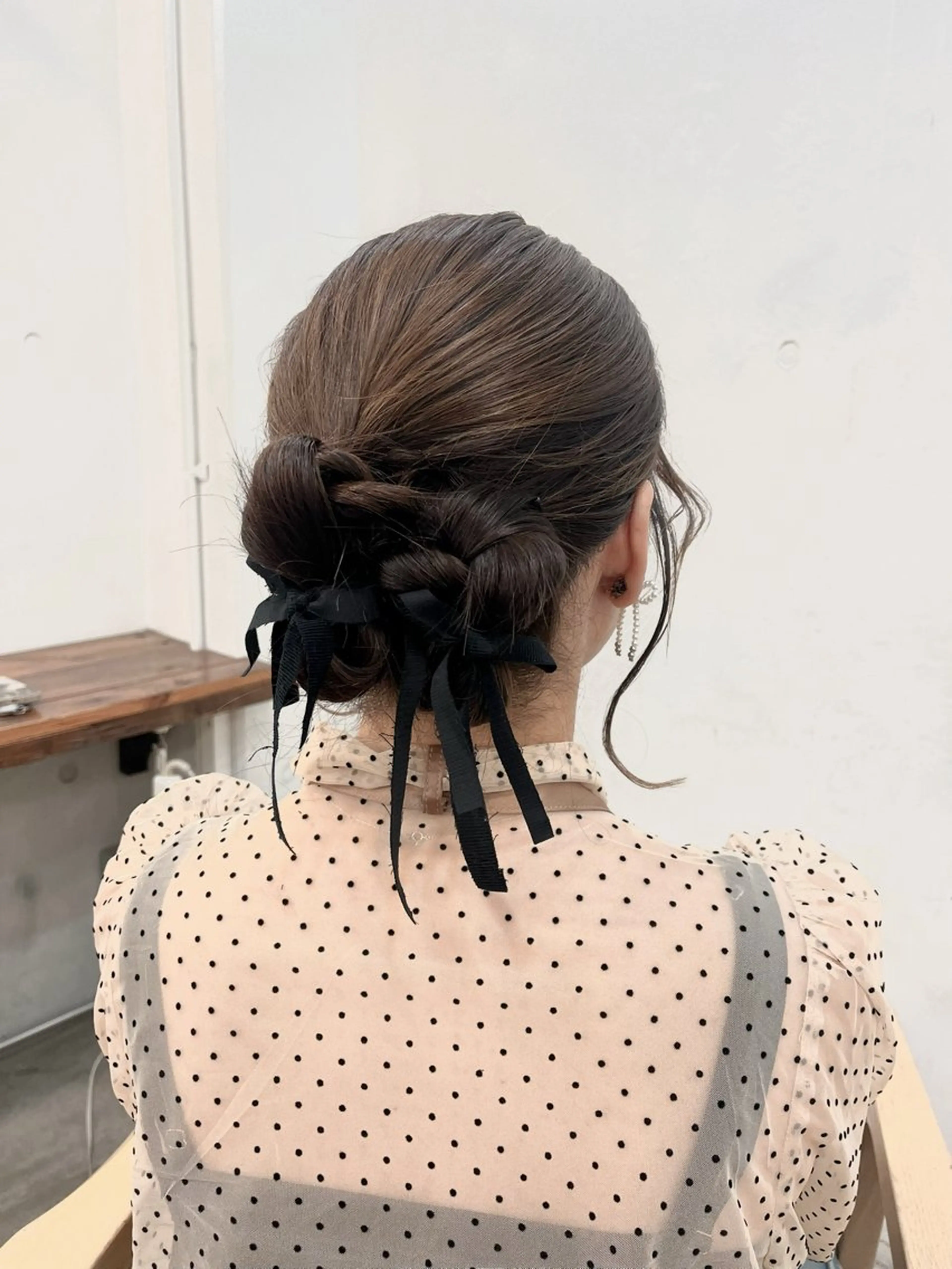 セミロング カラー ヘアアレンジ hazuki🐈‍⬛ 透明感カラーのヘアスタイル