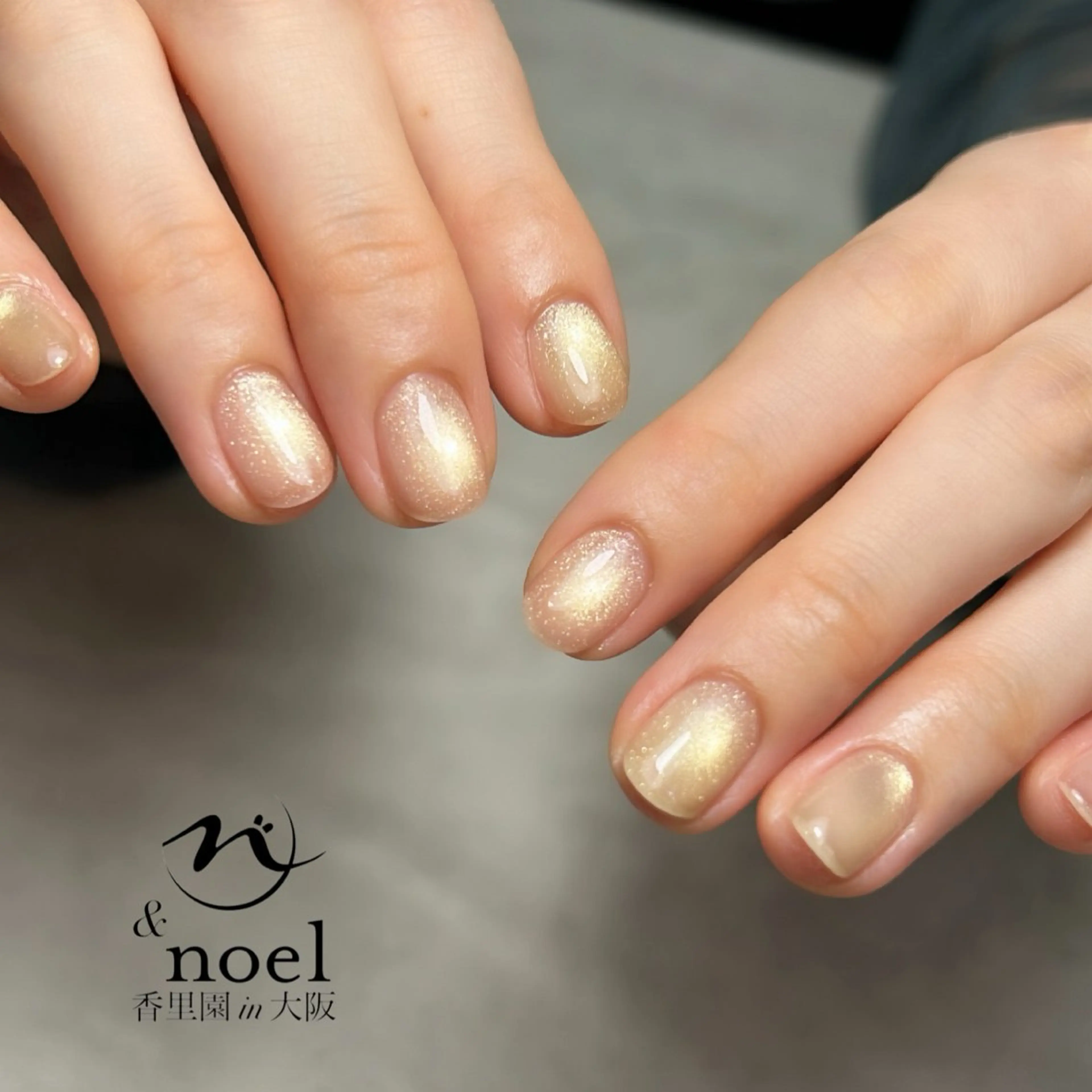 ネイル ハンドネイル Nailsalon &Noel所属・もも 🍑のネイルデザイン