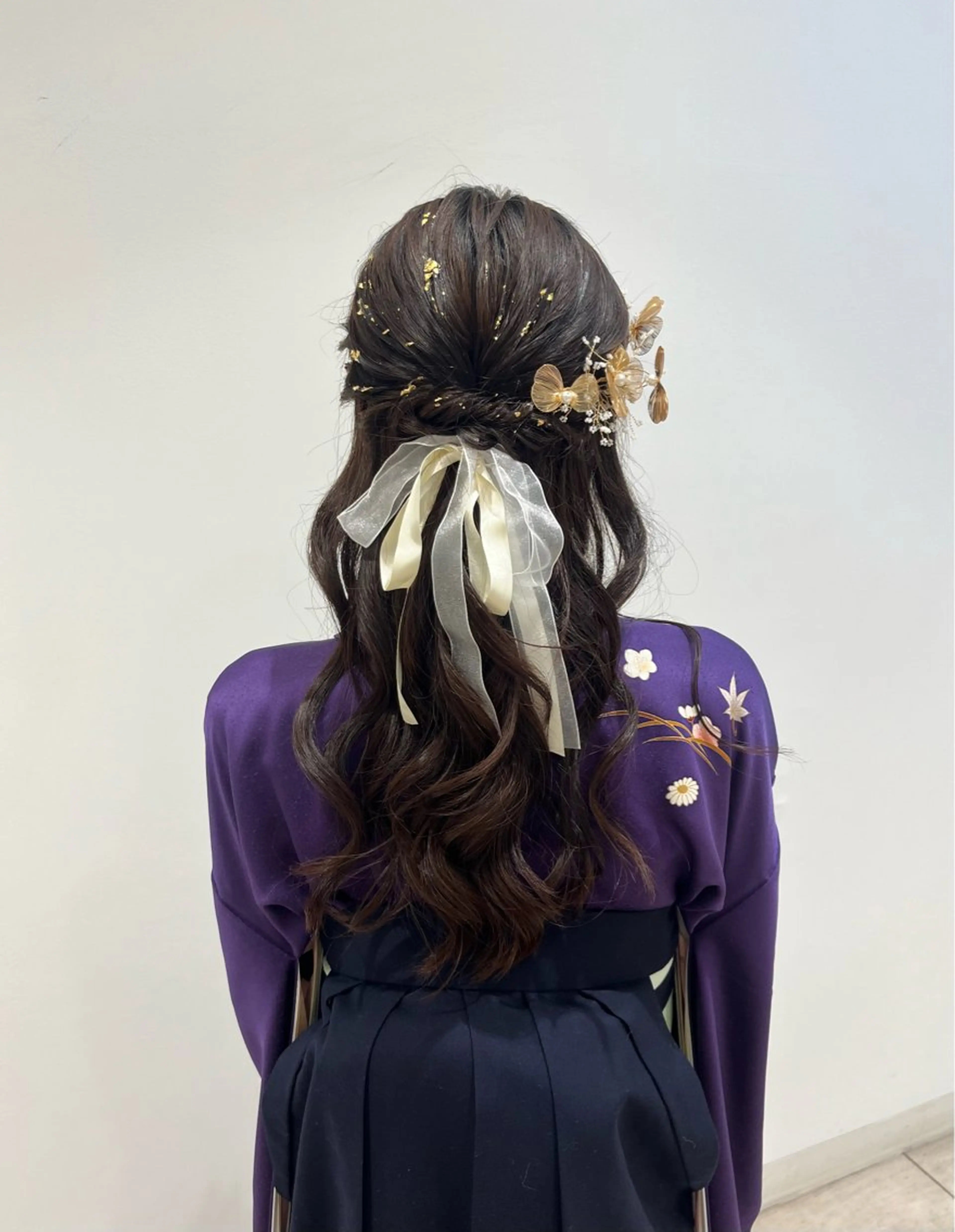 ヘアアレンジ ヘアセット ハイトーン／アレンジ 🩵NANAMIのヘアスタイル