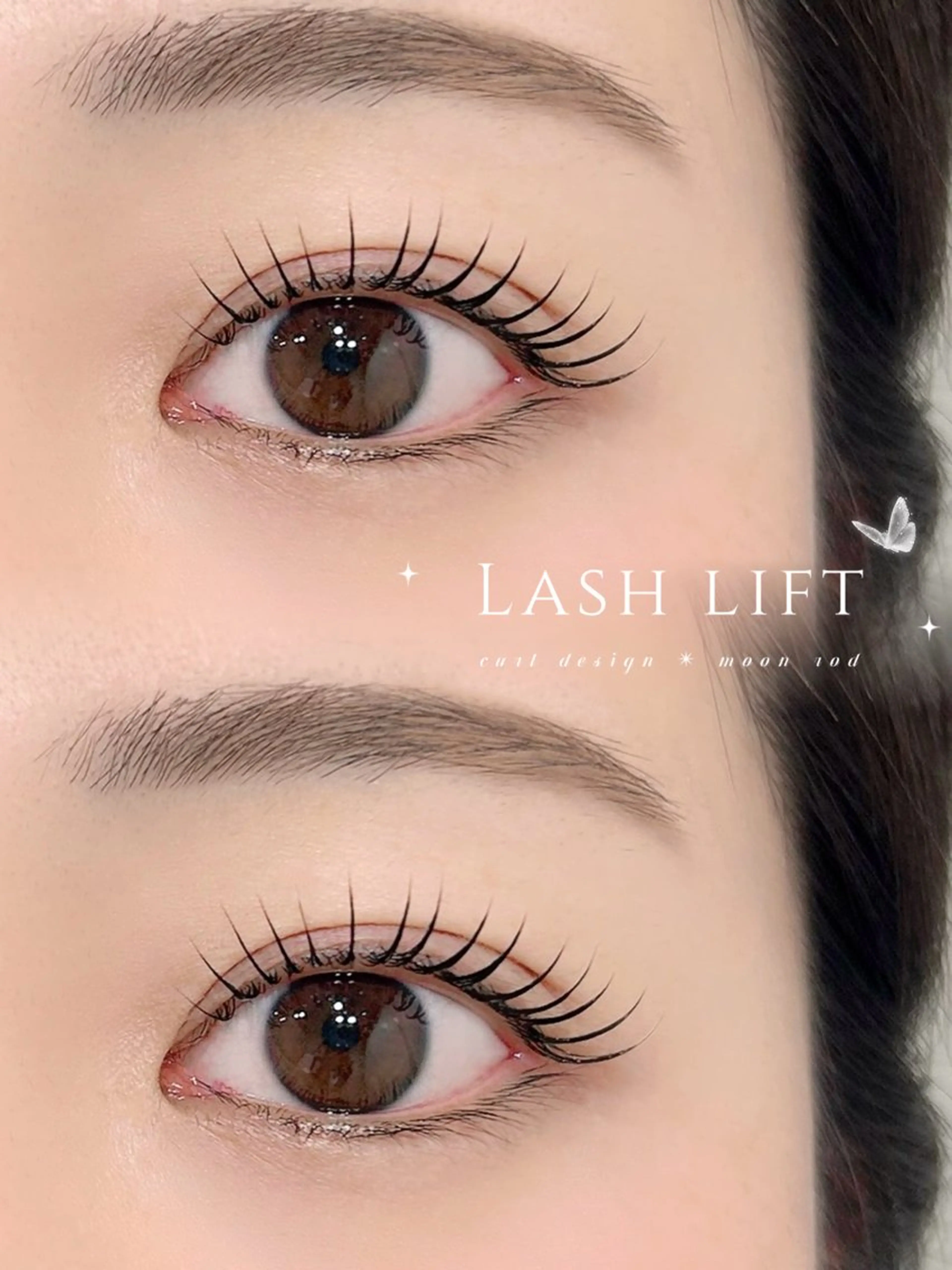 マツエク・マツパ マツパ jolie ✿名駅店のマツエク・マツパデザイン