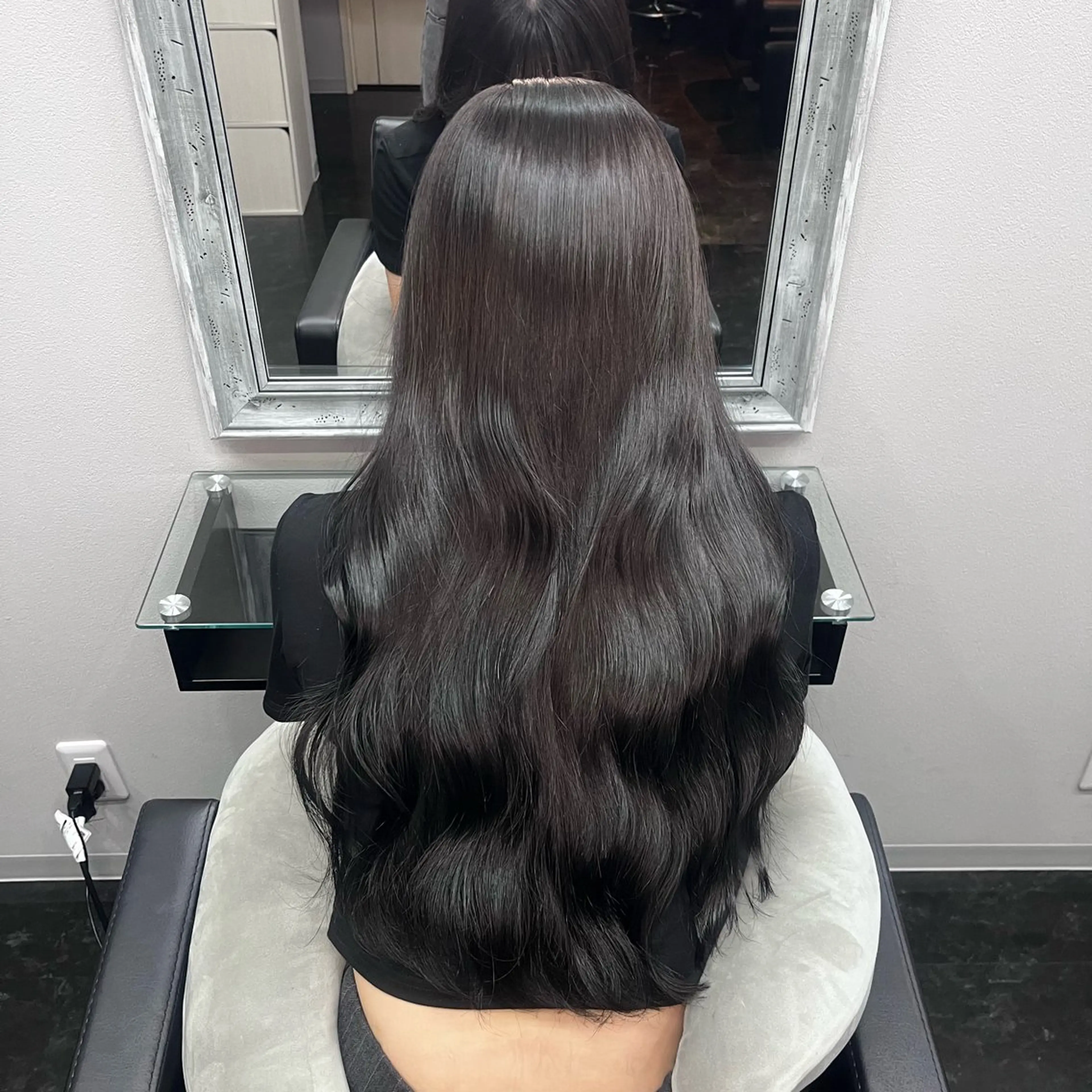 ロング BALE所属・祥華(さちか)／透 明感カラー／髪質改善のヘアスタイル