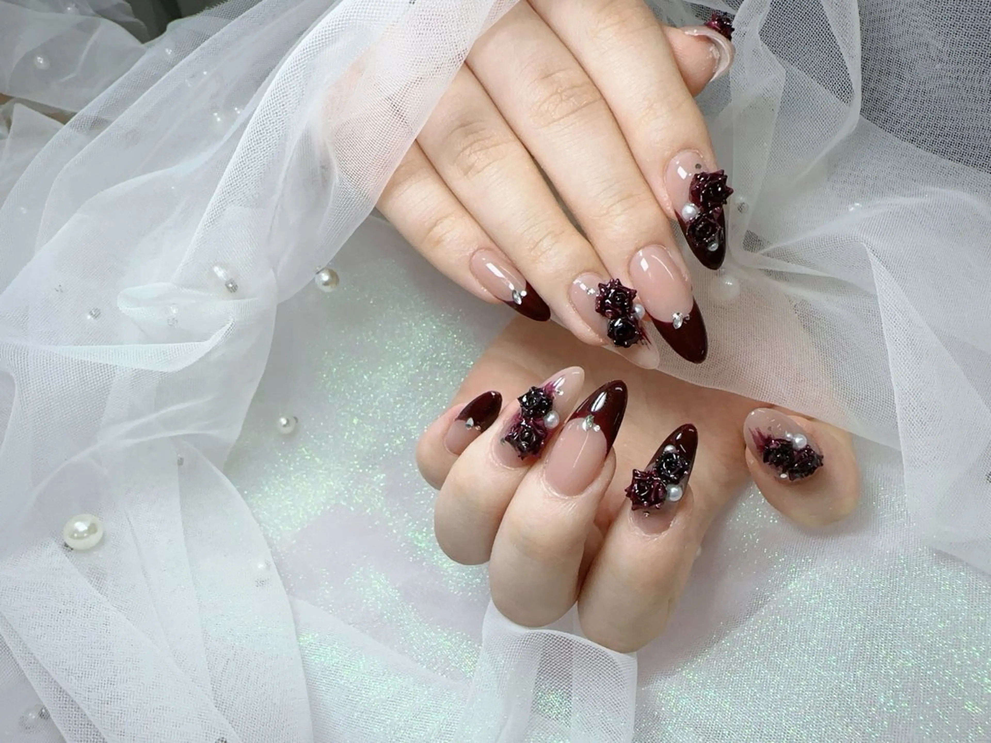 ネイル ハンドネイル Hey🌈NAIL 長さ出し専門店のネイルデザイン