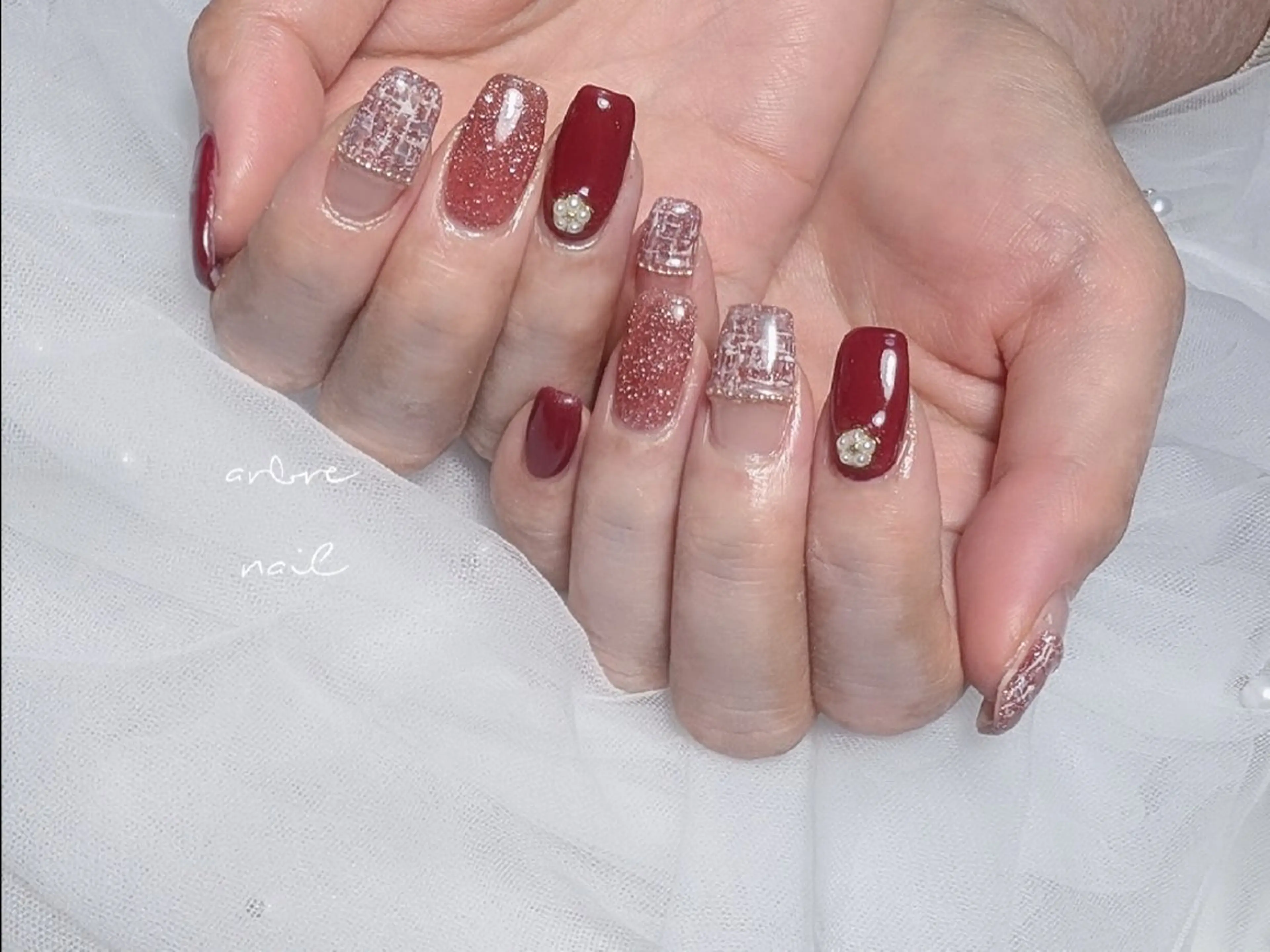ネイル ＊arbre nail＊.アーブルネイル所属・✯.。 arbre  nail 。✯.のネイルデザイン