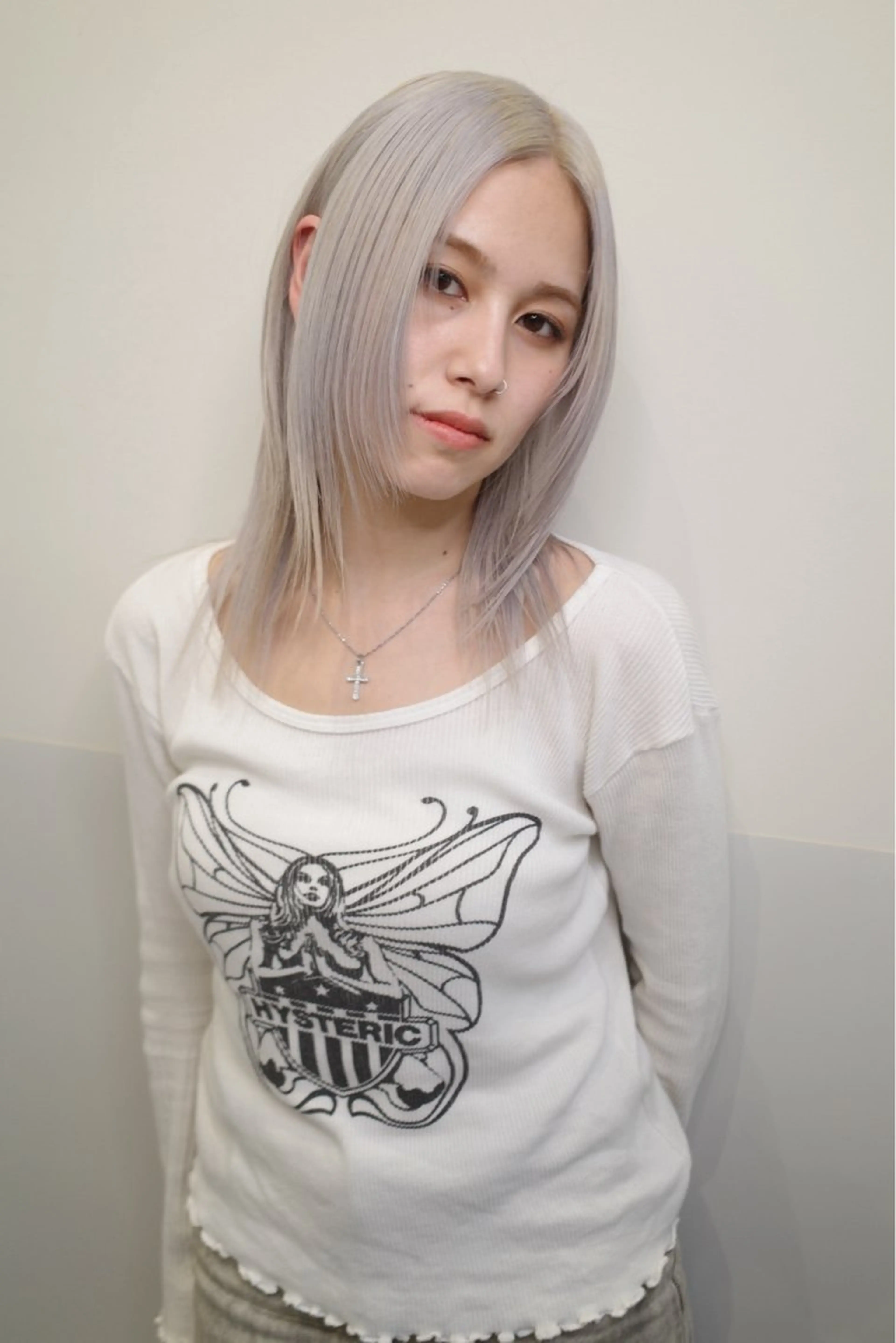 ミディアム カラー カット ヘアカラー トリートメント SALOWIN所属・ブリーチ🔑 ボブ✨レイヤーのヘアスタイル