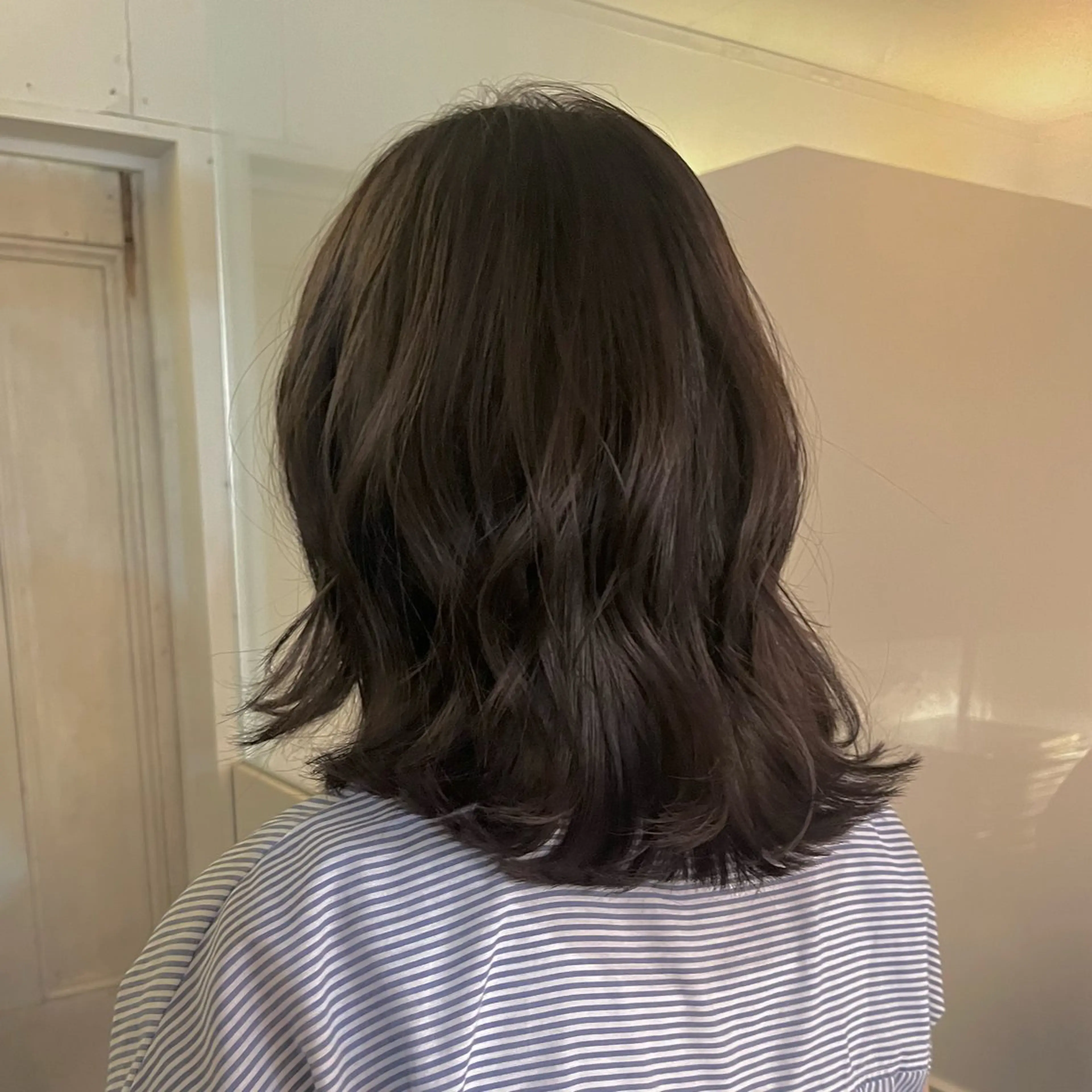 ミディアム ヘアカラー 透け感hair/ ボブ/大世のヘアスタイル