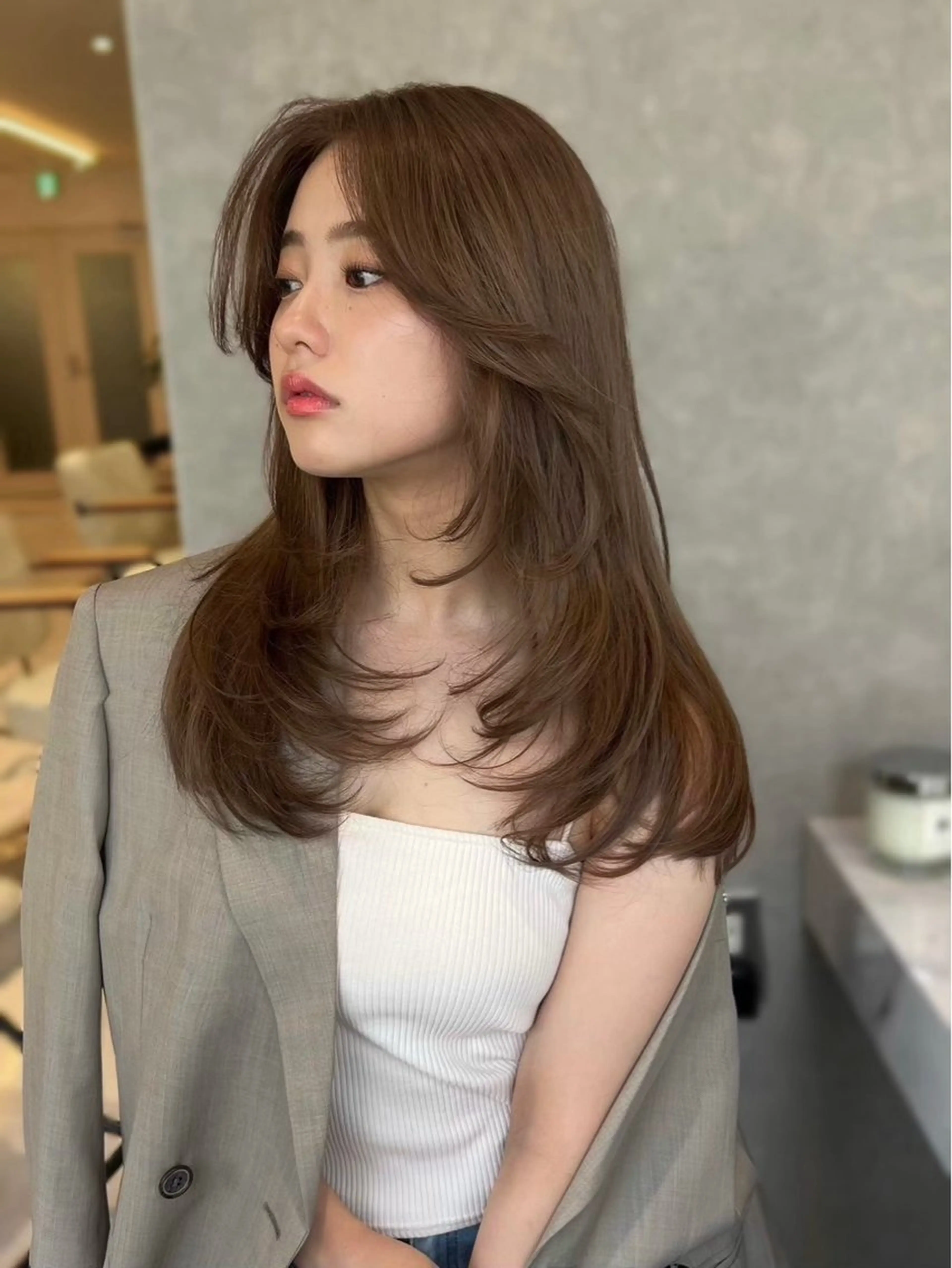 ロング カラー カラーモデル/梅田/ ⭐️seina⭐️のヘアスタイル