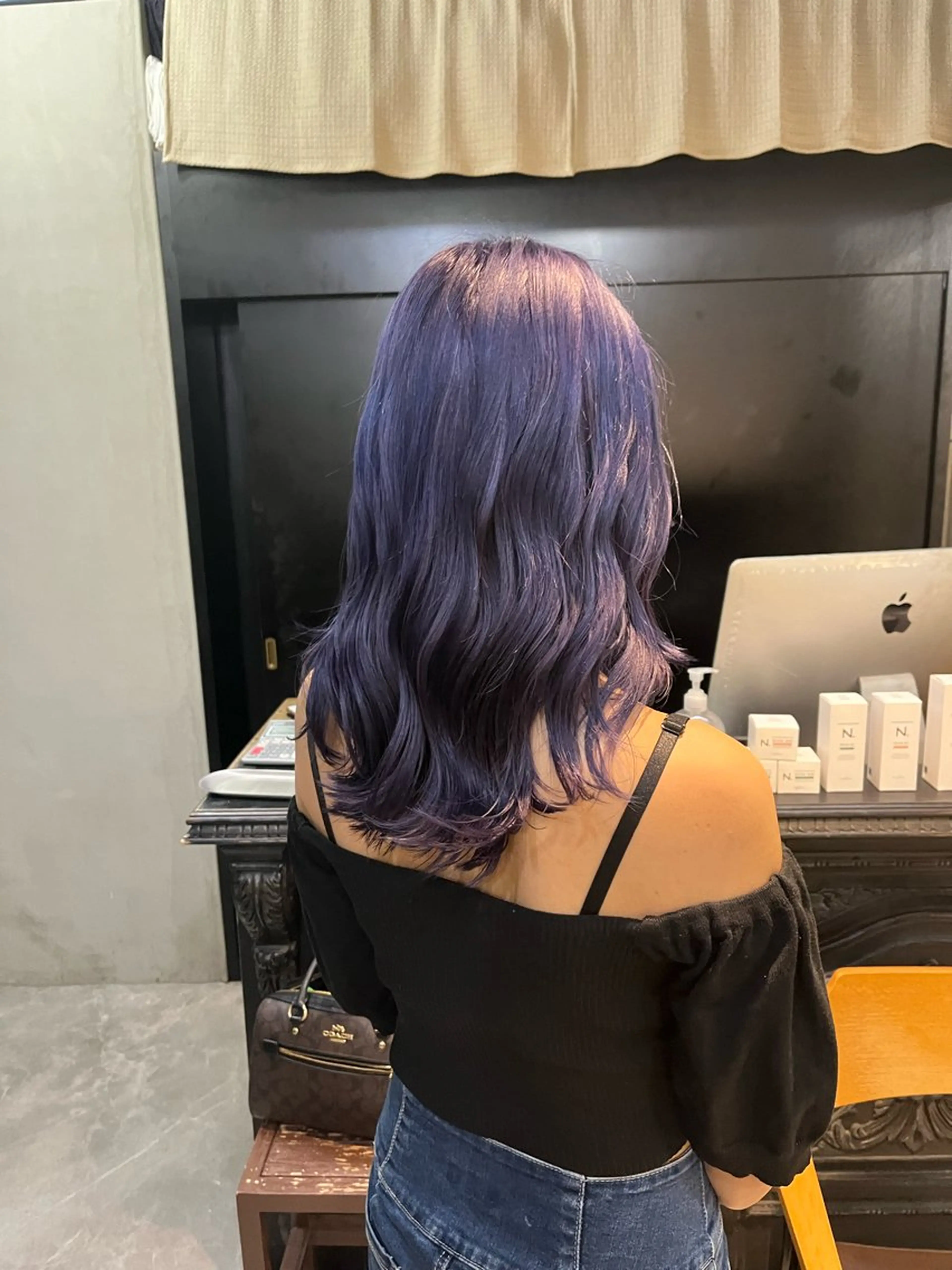 ロング カラー ✨メンズ縮毛モデル 募集✨イブキのヘアスタイル