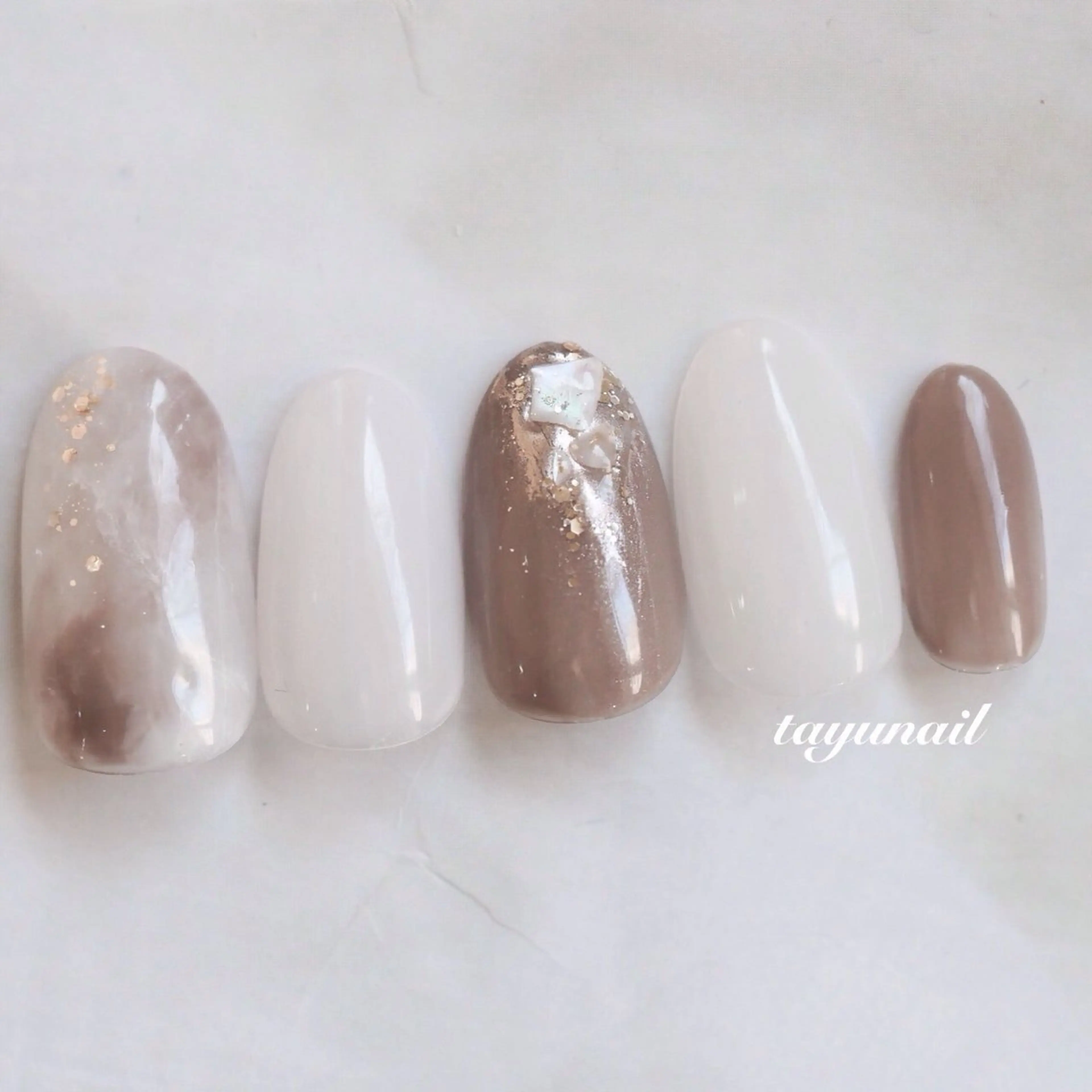 ネイル アートネイル ジェルネイル パラジェル ハンドネイル ネイルサロン・ネイルスクール　たゆnail所属・ネイルサロン 【たゆnail】のネイルデザイン