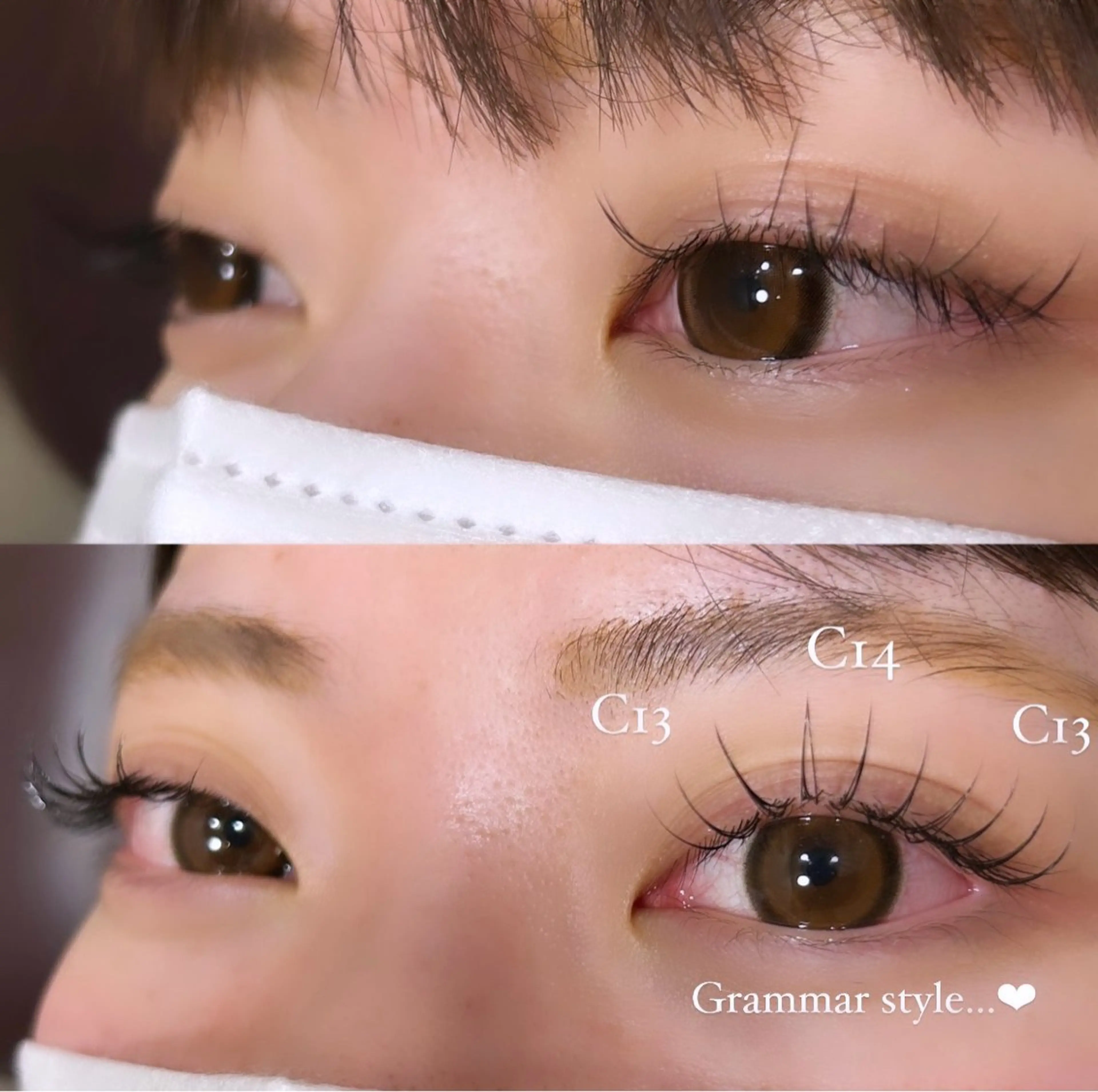 マツエク・マツパ Cカール ミンク マツエク 🩷ྀི中村 ほのか🧸🌷のマツエク・マツパデザイン