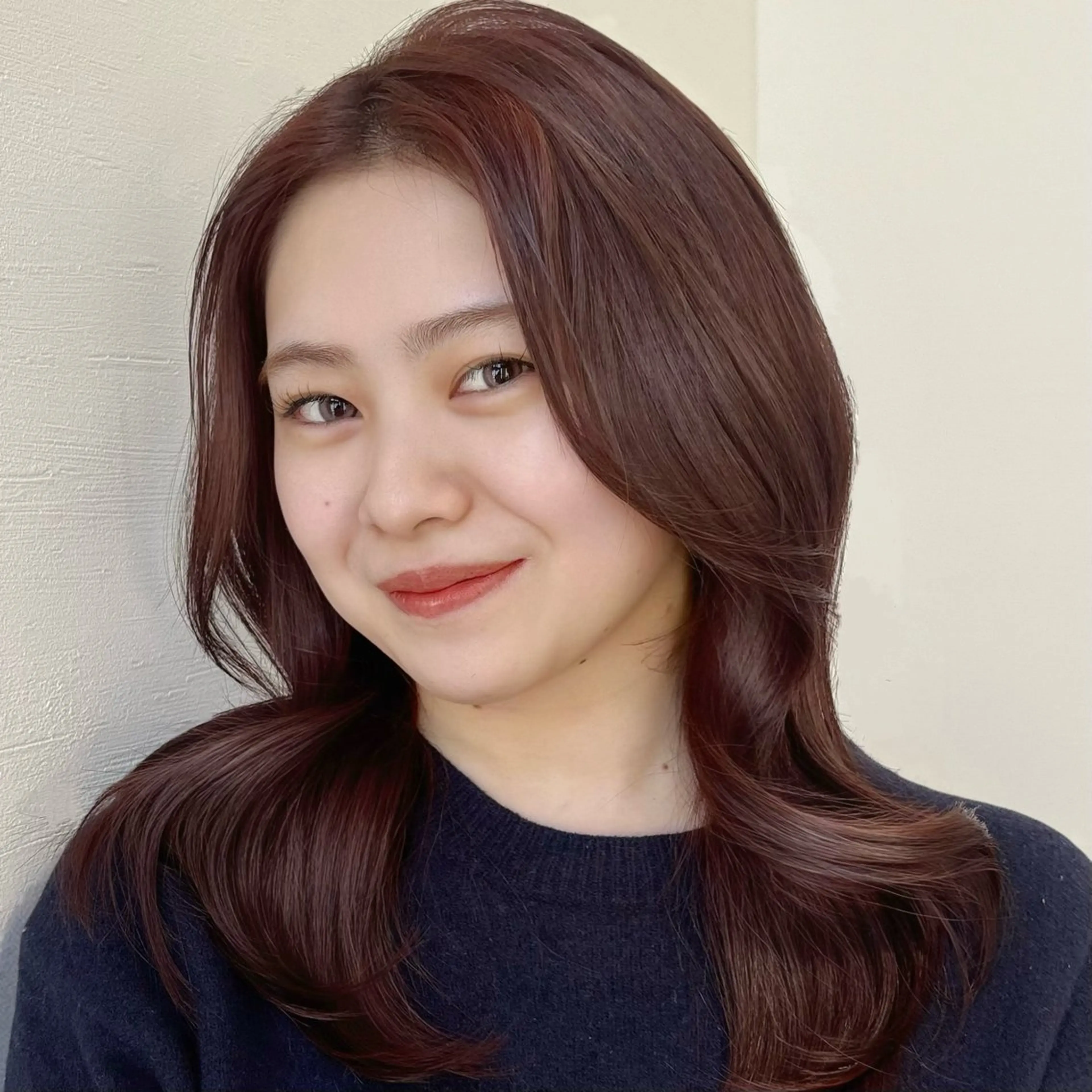 セミロング 似合わせ前髪/ 小顔カット🎀そうのヘアスタイル