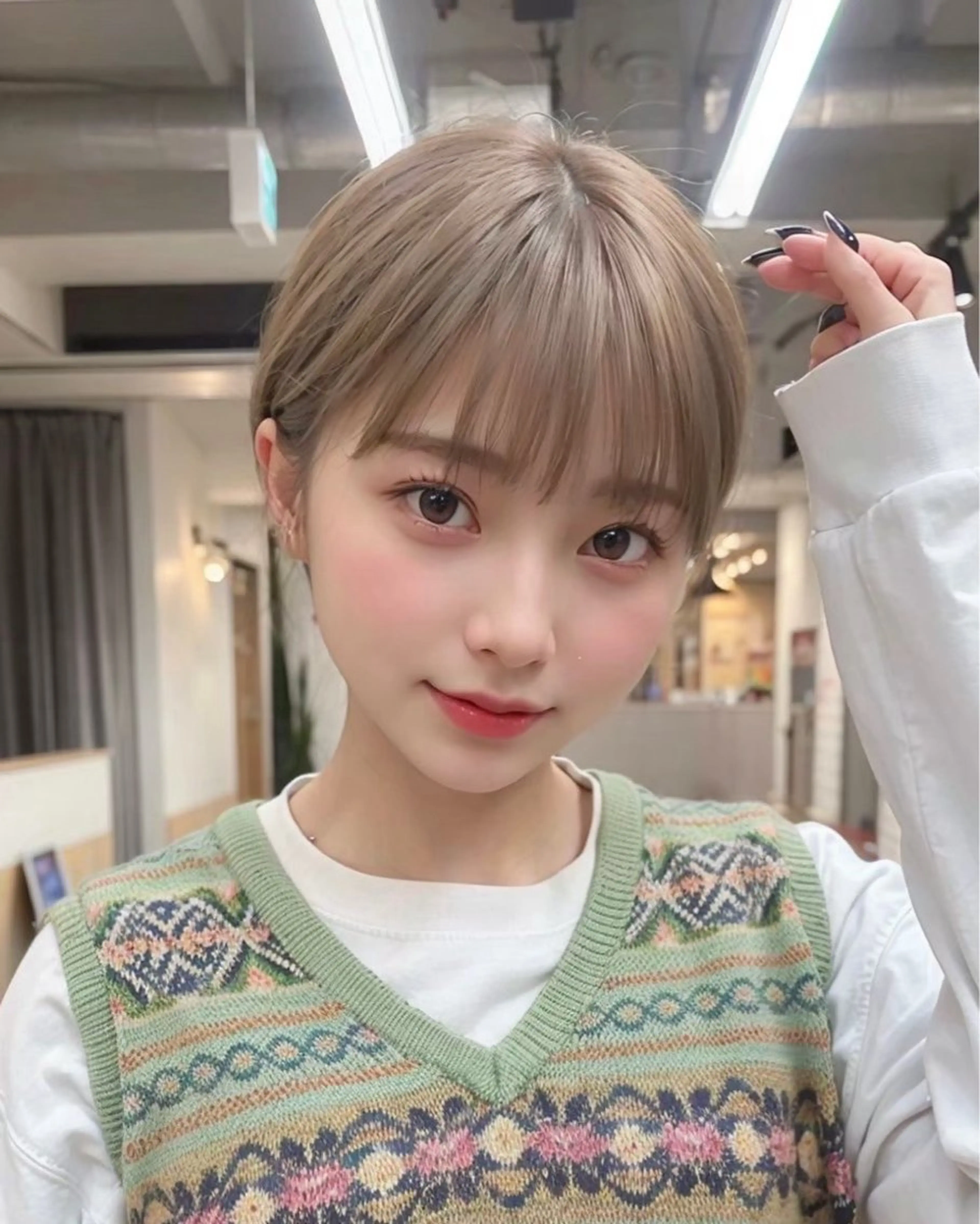 ショート sand 池袋所属・sand🎀 似合わせカット♡桃花のヘアスタイル