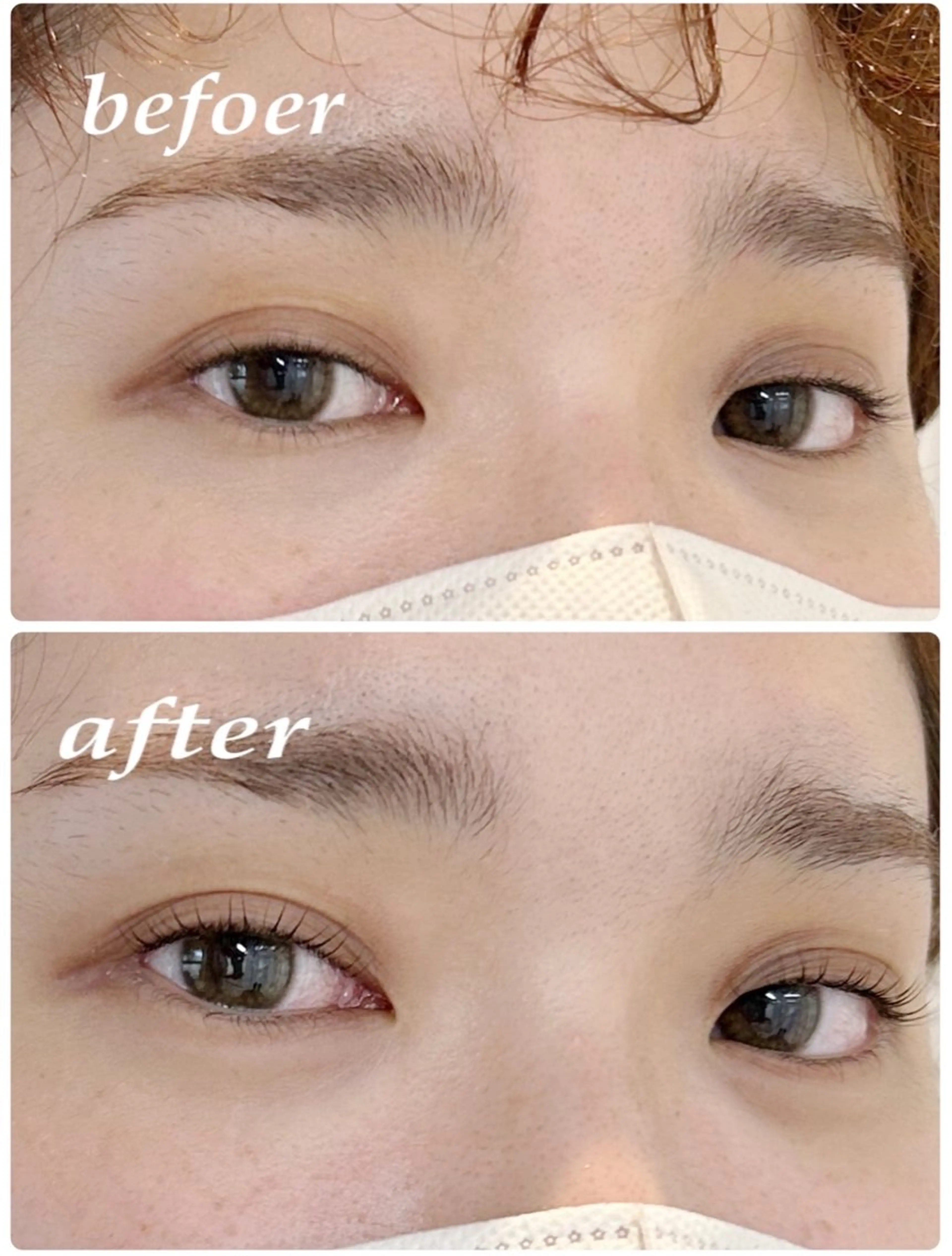 似合わせ🌷上下まつ毛パーマ🌷の写真