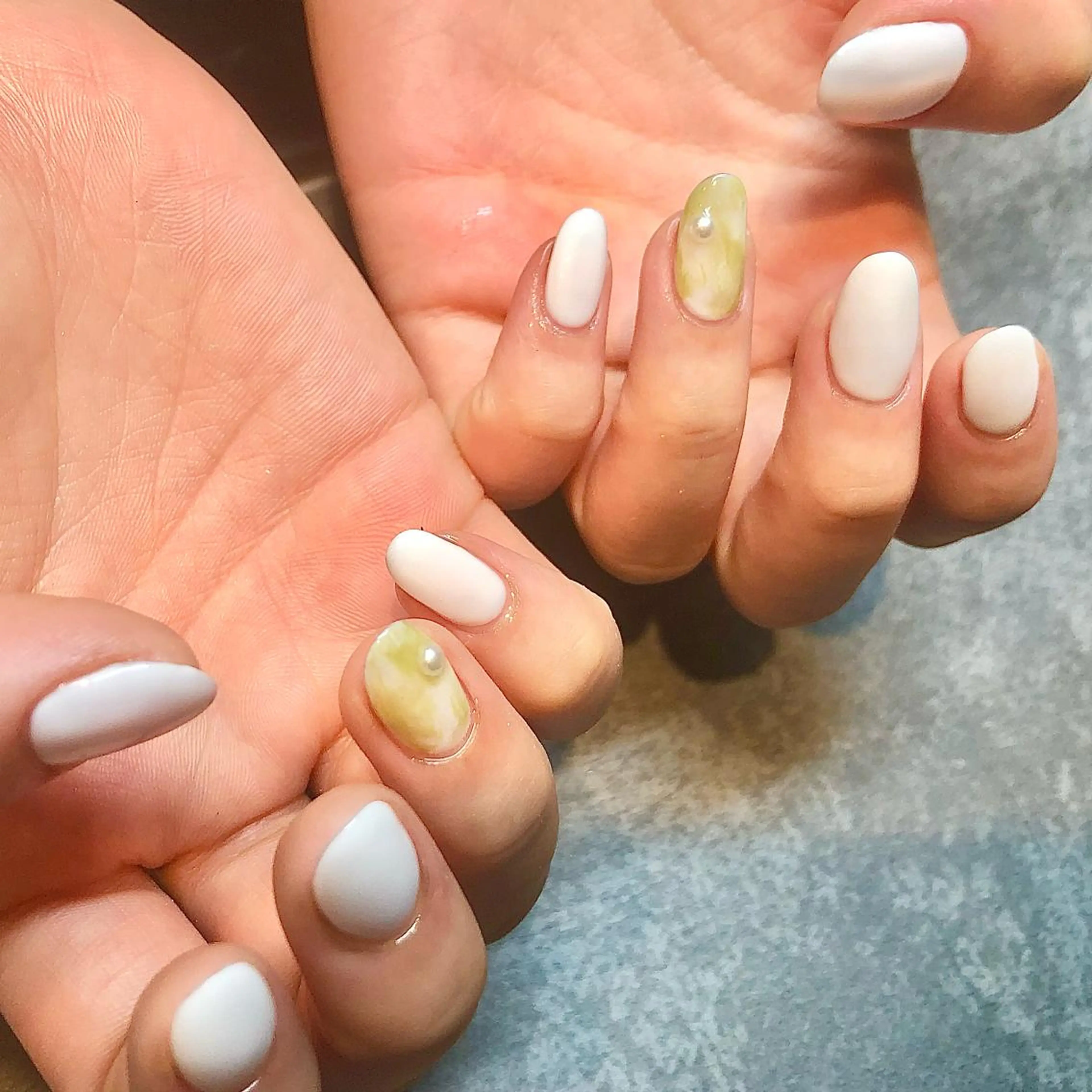 ネイル シンプルネイル 望月 亜沙美のネイルデザイン