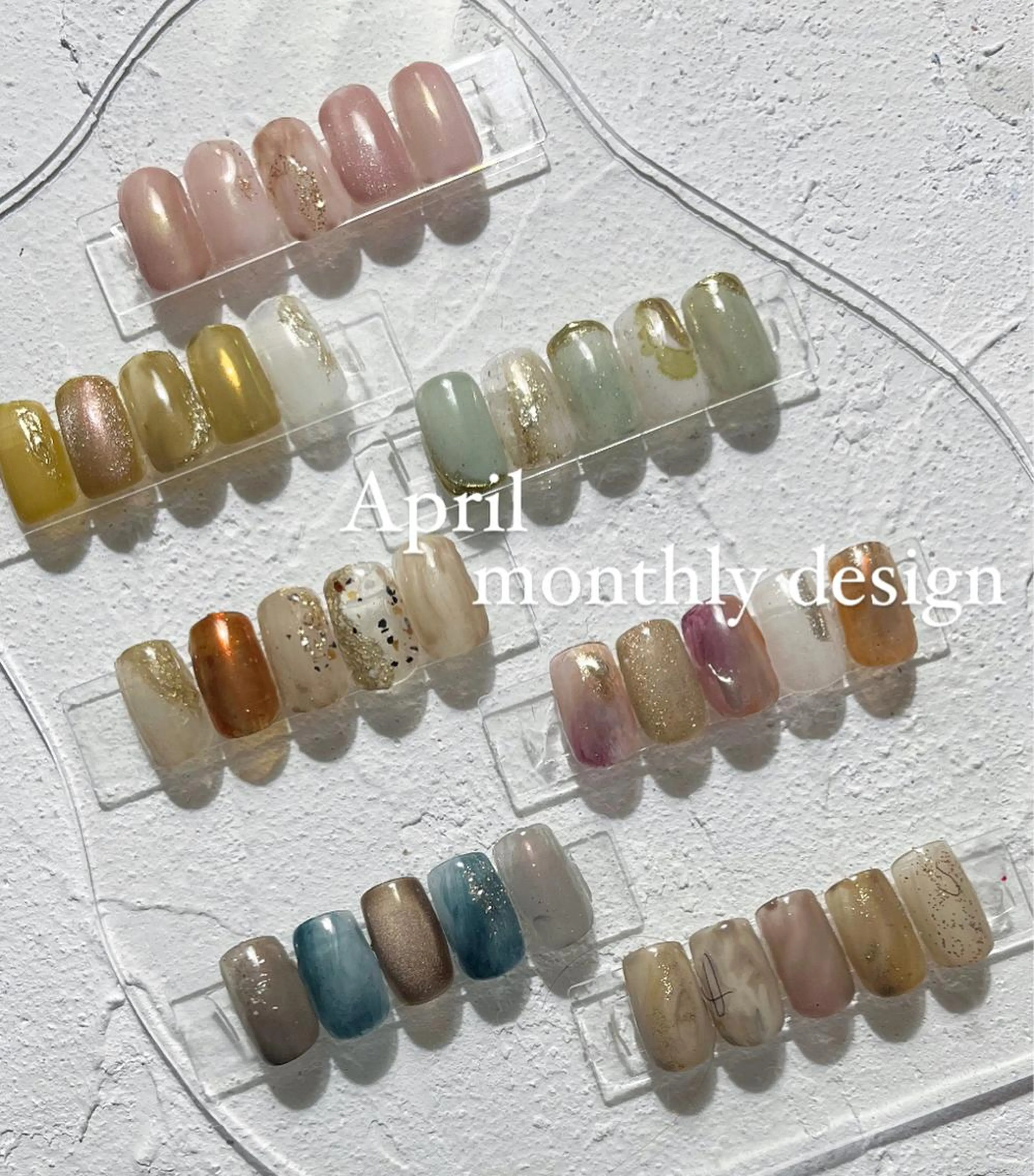 【hand or foot 】monthly限定デザインの写真