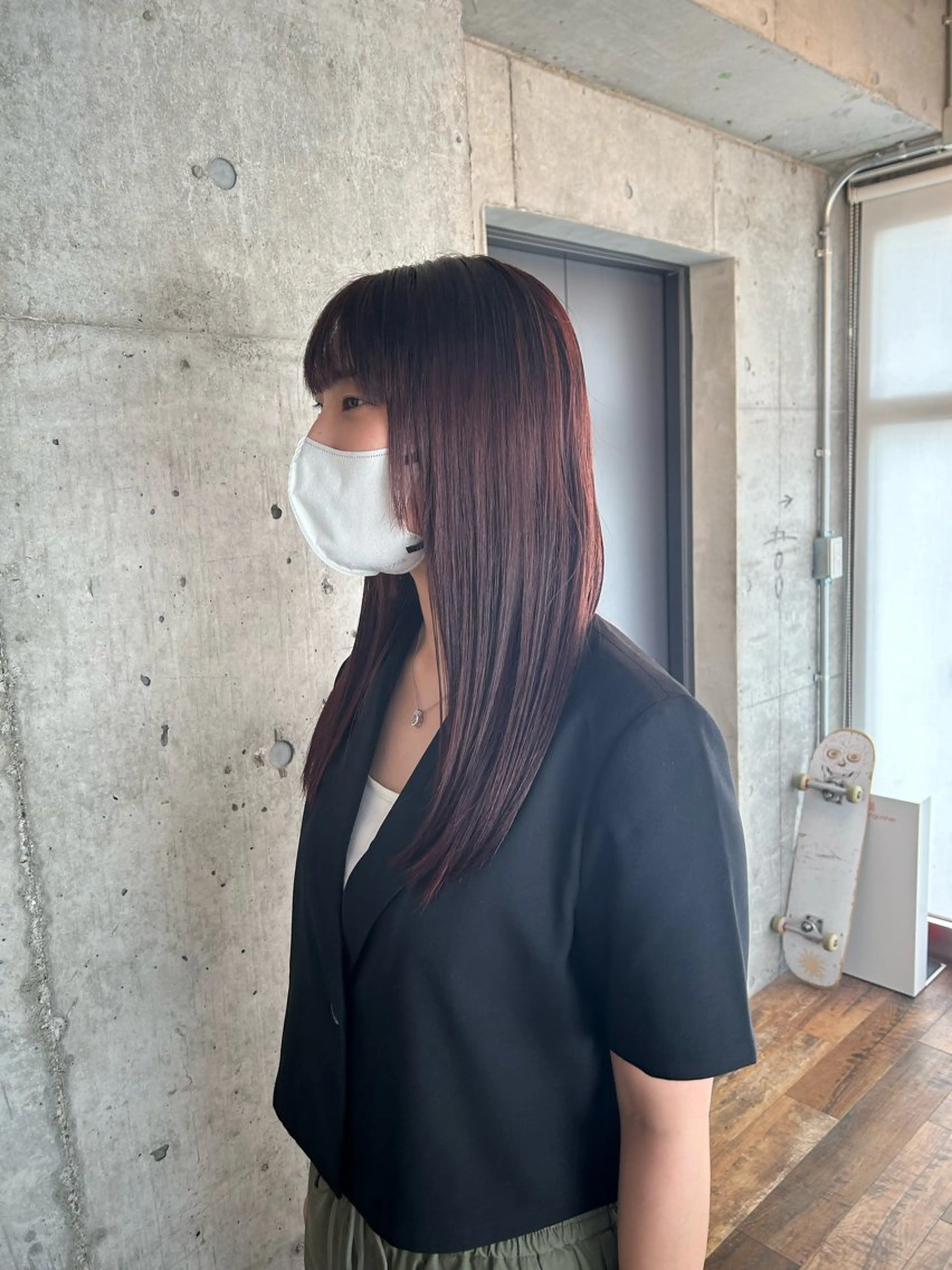 ロング カラー カット ヘアカラー トリートメント 🎨デザイン🥇 美髪・艶髪　日暮千敬のヘアスタイル