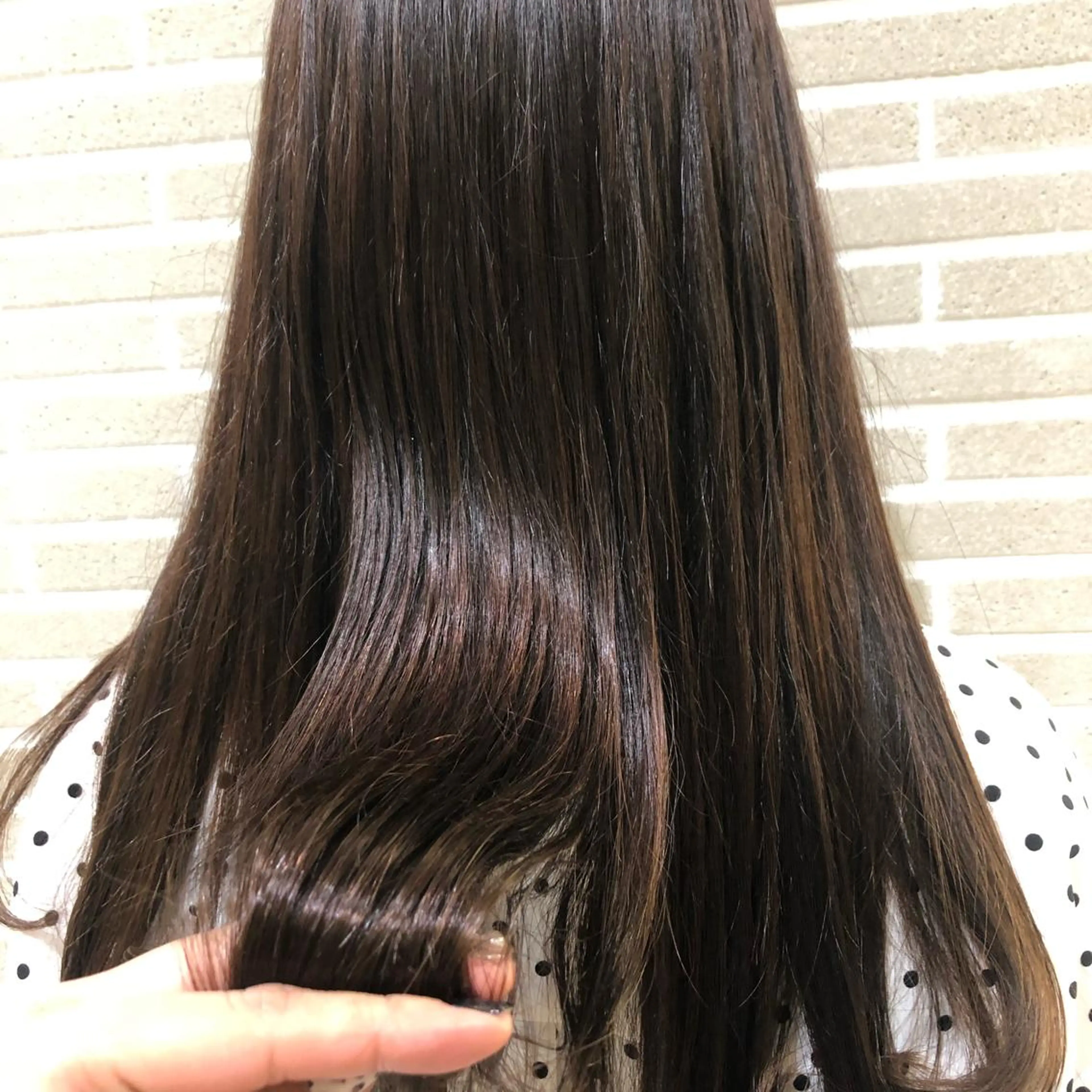 ロング 植田 菜月のヘアスタイル