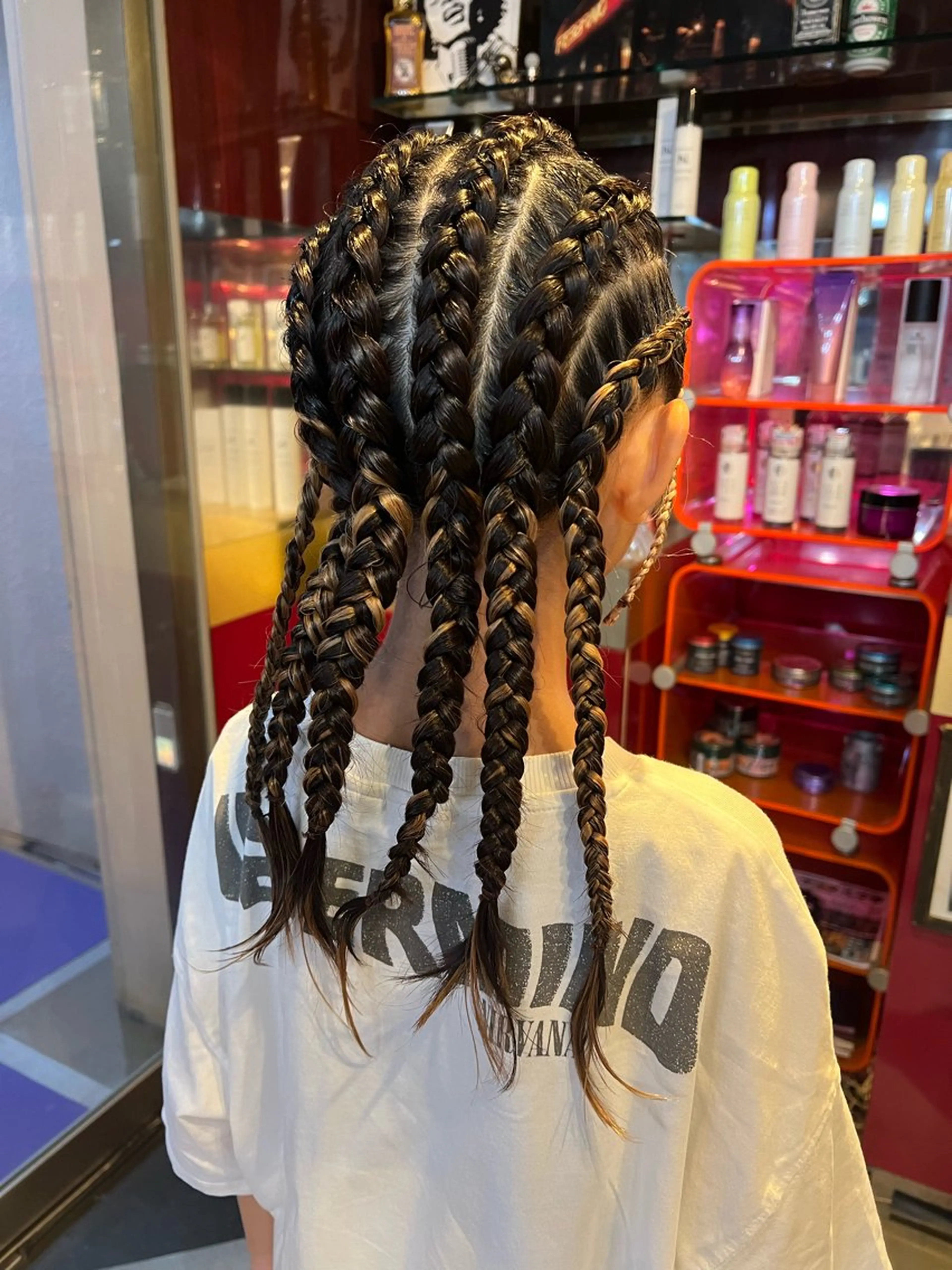 セミロング ヘアアレンジ キッズ ヘアセット ⚡GLITZ⚡️平林 侑馬　特殊/カットのヘアスタイル