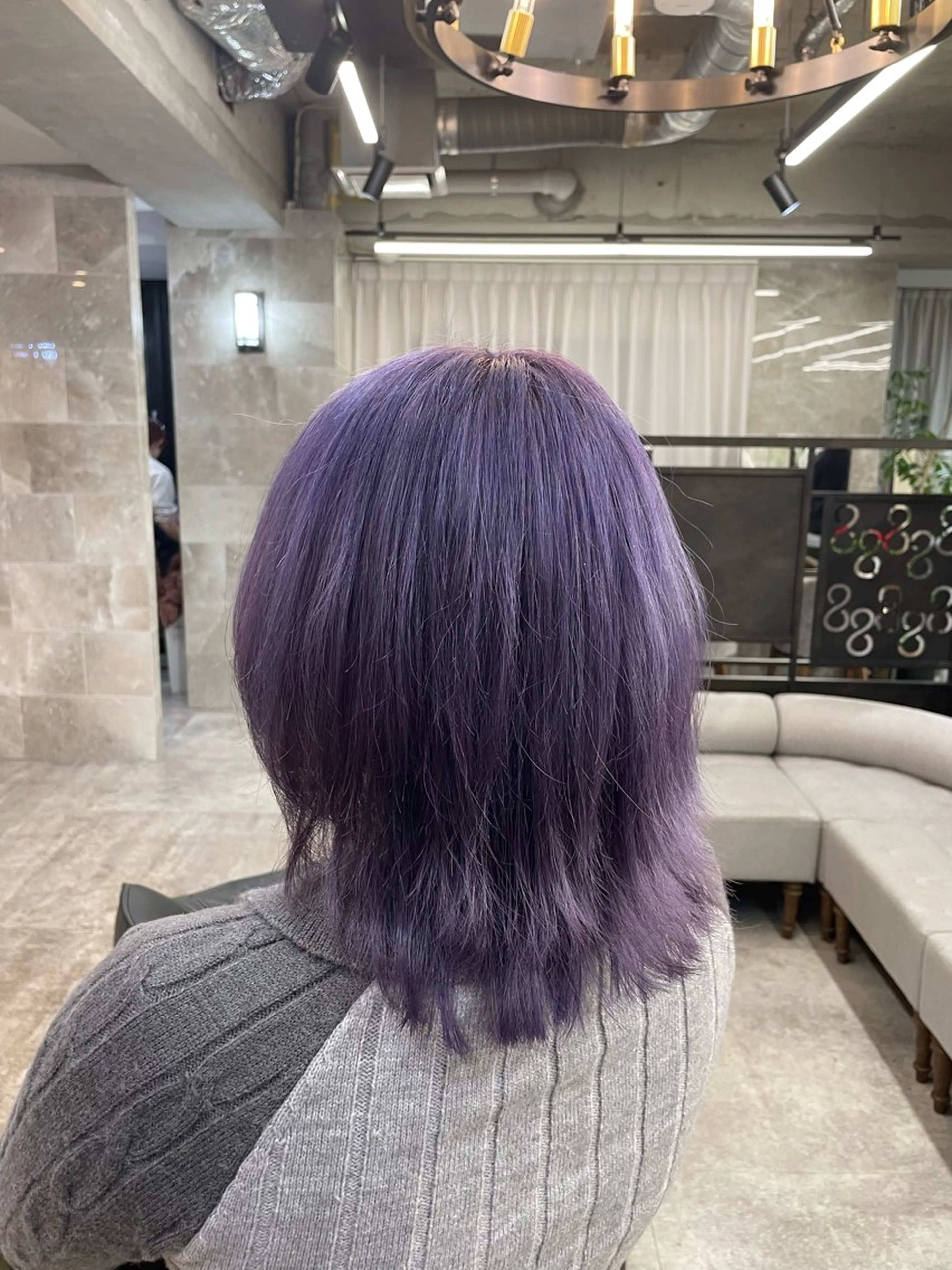 ミディアム sand clear横浜本店所属・似合わせレイヤー🌟 巻ける縮毛矯正みつきのヘアスタイル