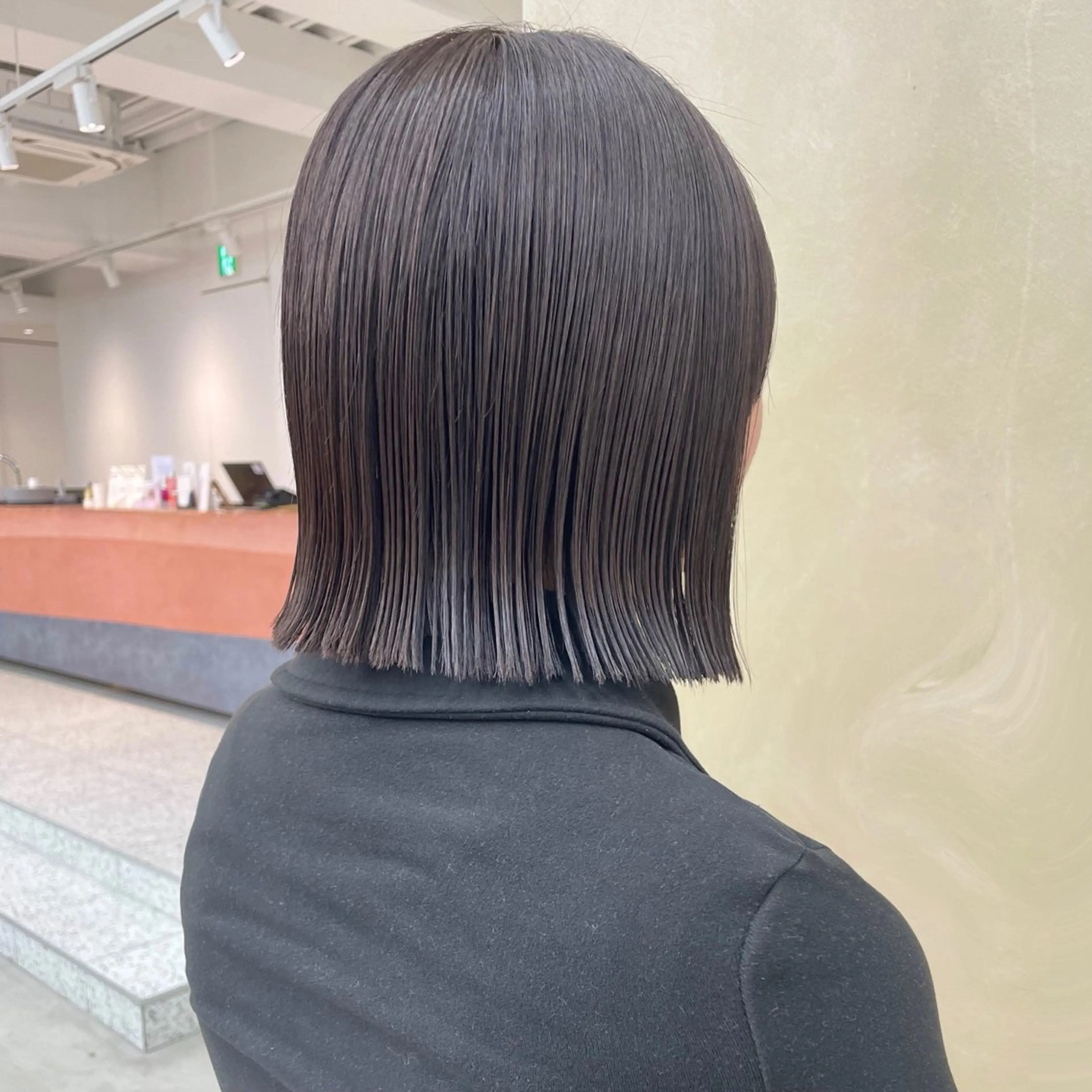 ミディアム カラー カット ヘアカラー トリートメント noe tton所属・あゆな/名古屋/ ボブ/透明感カラーのヘアスタイル