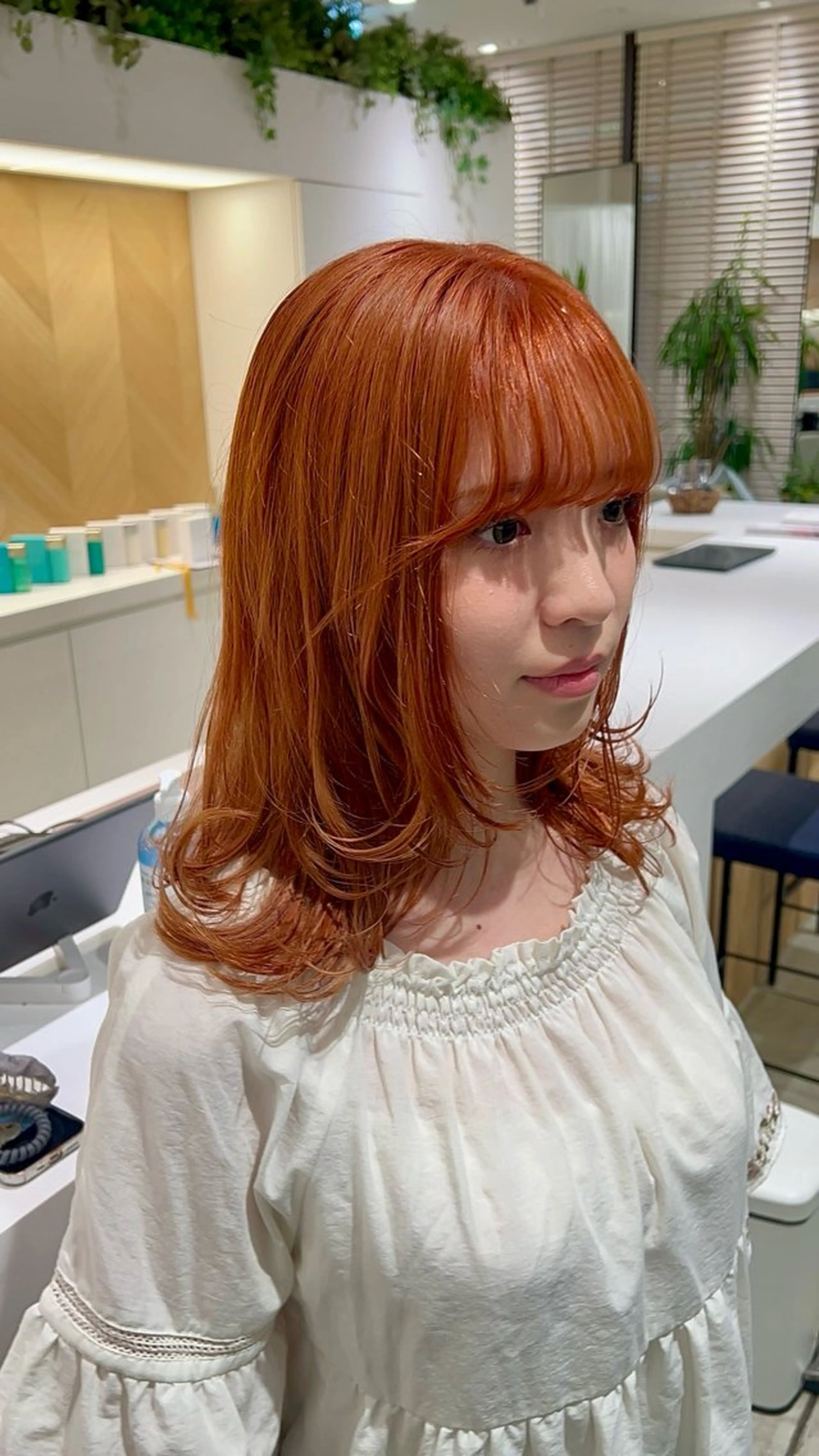 セミロング カラー カット ヘアカラー stair:case 武蔵小杉所属・🌈髪質改善カラー/ 似合わせ/田中颯士のヘアスタイル