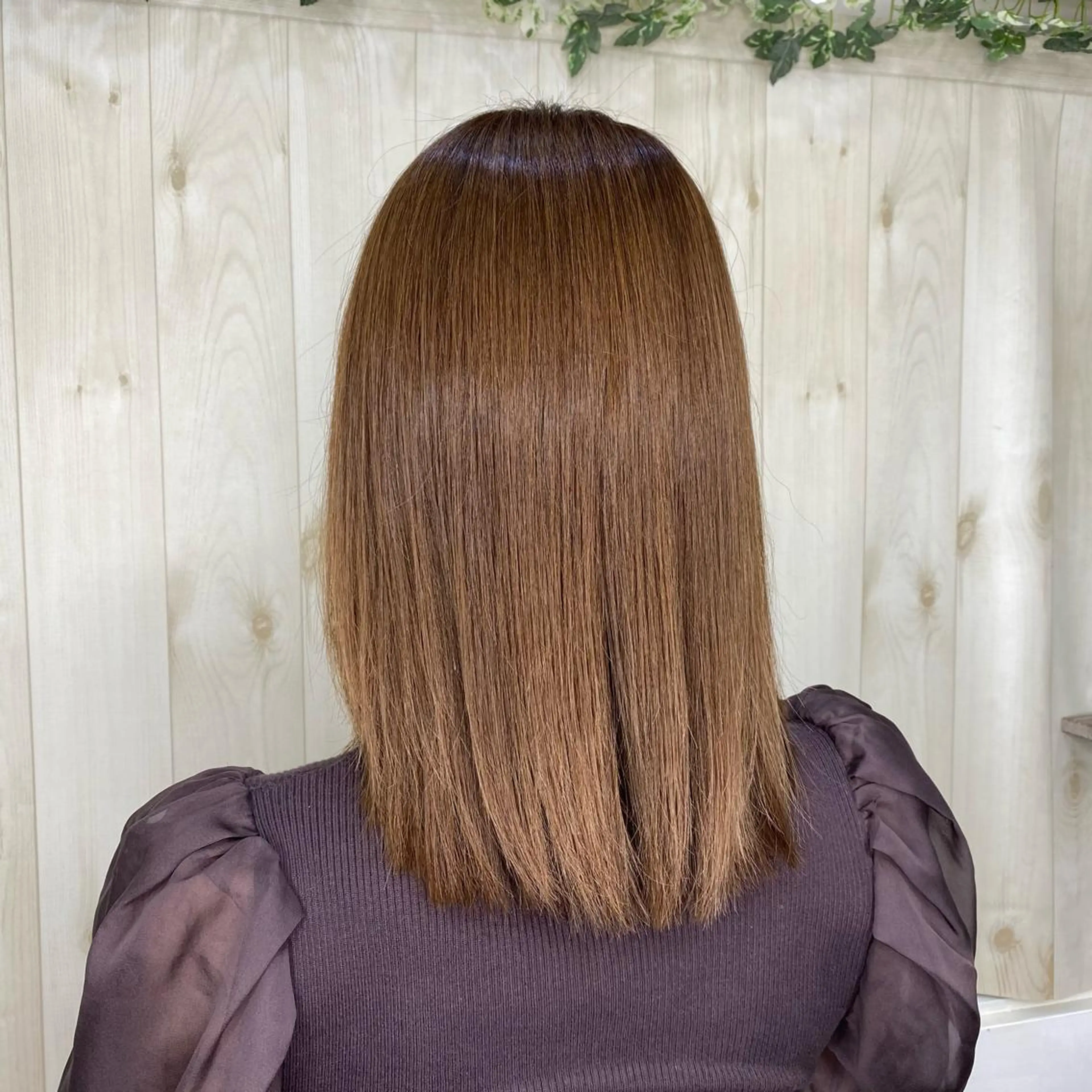 セミロング アンククロス池袋所属・アンククロス あいりのヘアスタイル