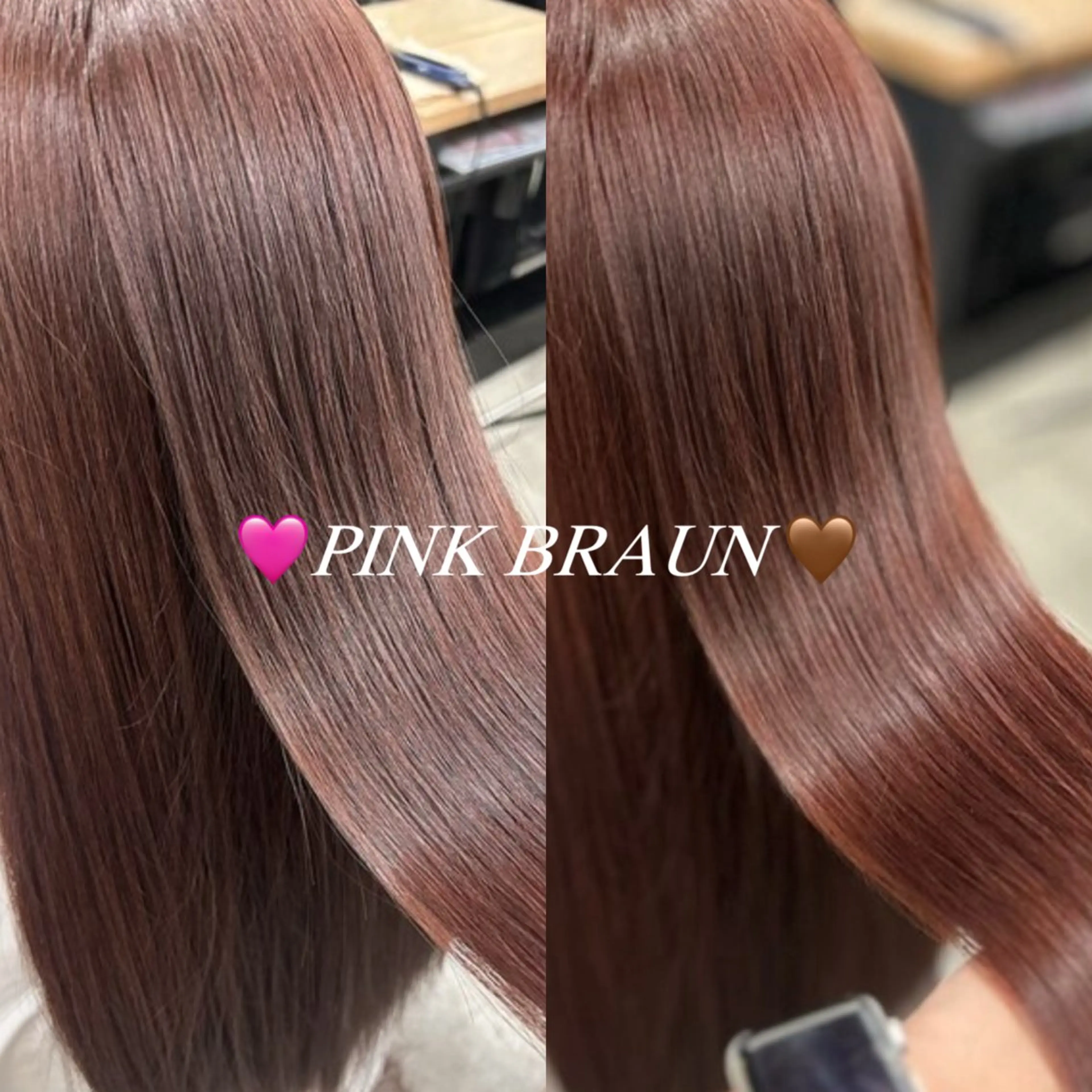 🌷明るめ暖色one color ＆ treatment🌷の写真