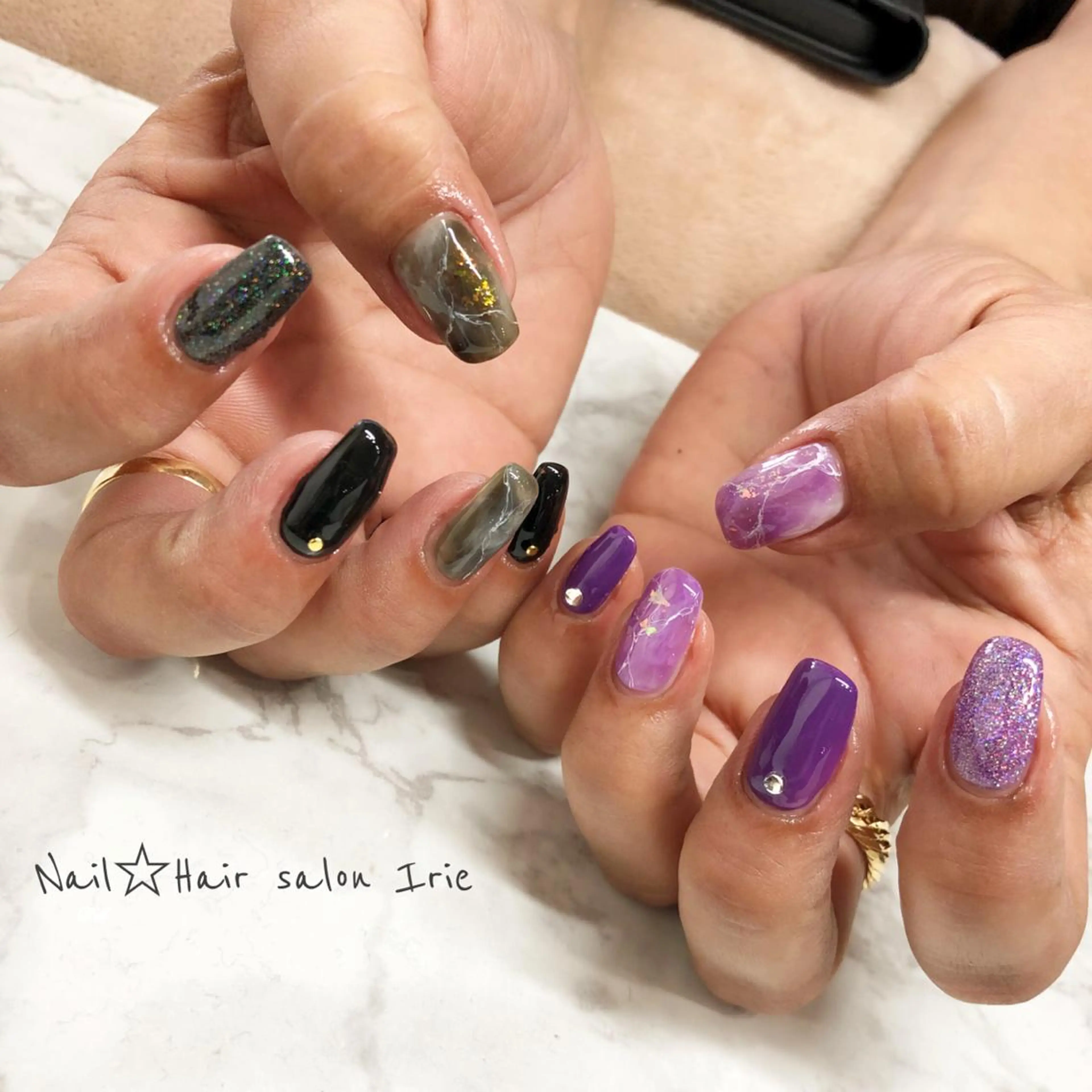 ネイル Hair salon Irie所属・與儀 知佳のネイルデザイン