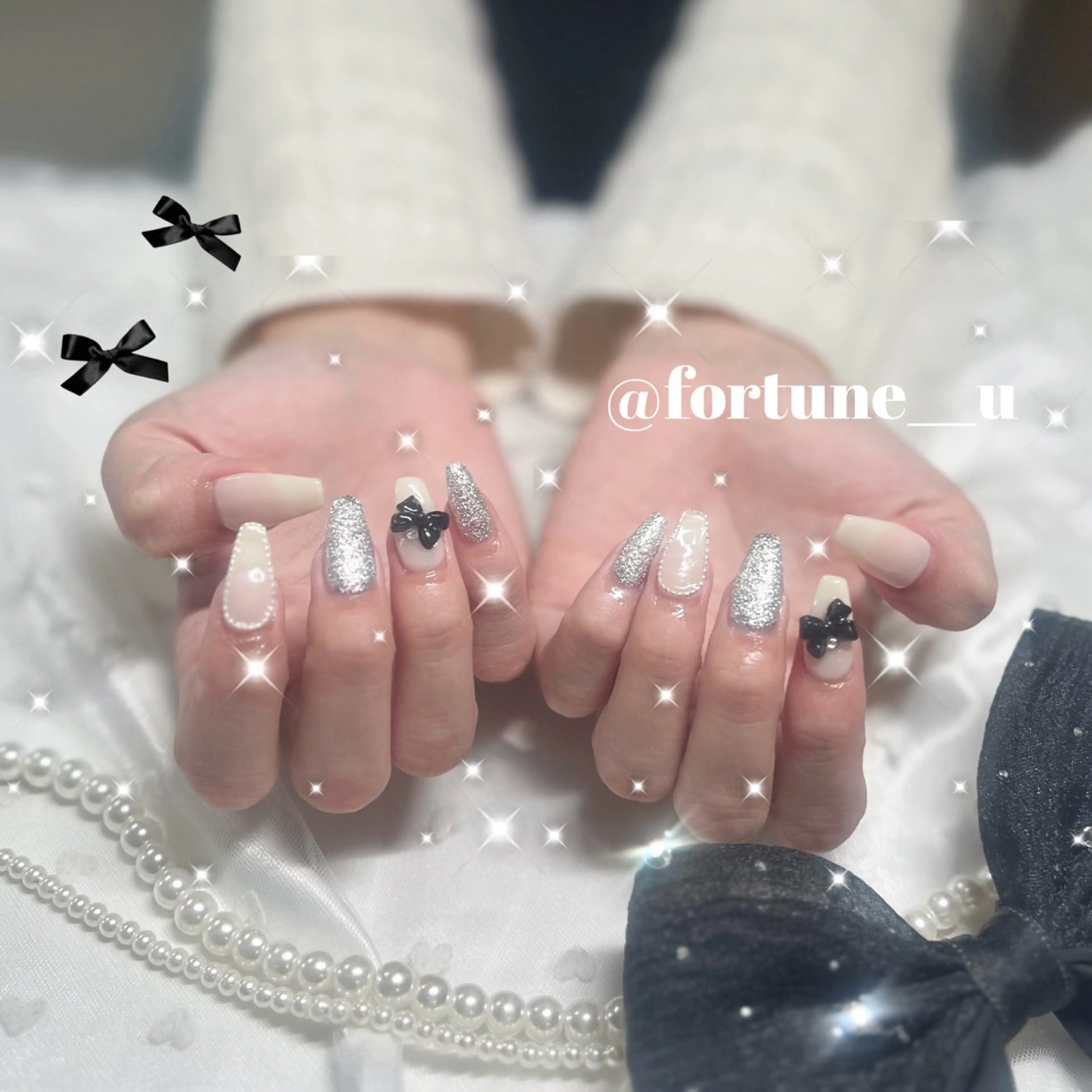 ネイル ガーリー 韓国ネイル オフィスネイル シンプルネイル ワンホンネイル ハンドネイル 💜 Yuuna💜のネイルデザイン