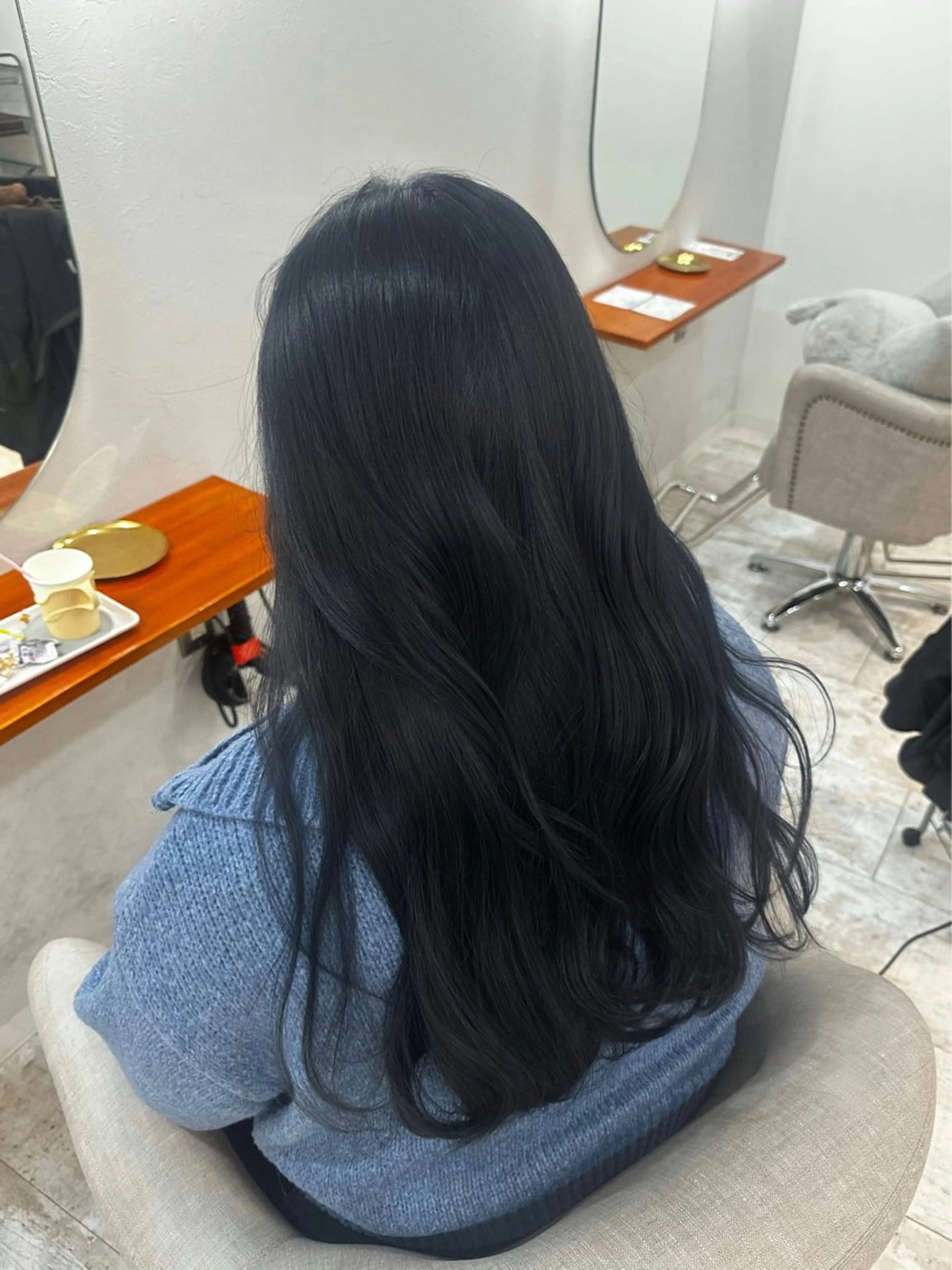 ロング カラー ヘアカラー ate.心斎橋 RYUKAのヘアスタイル