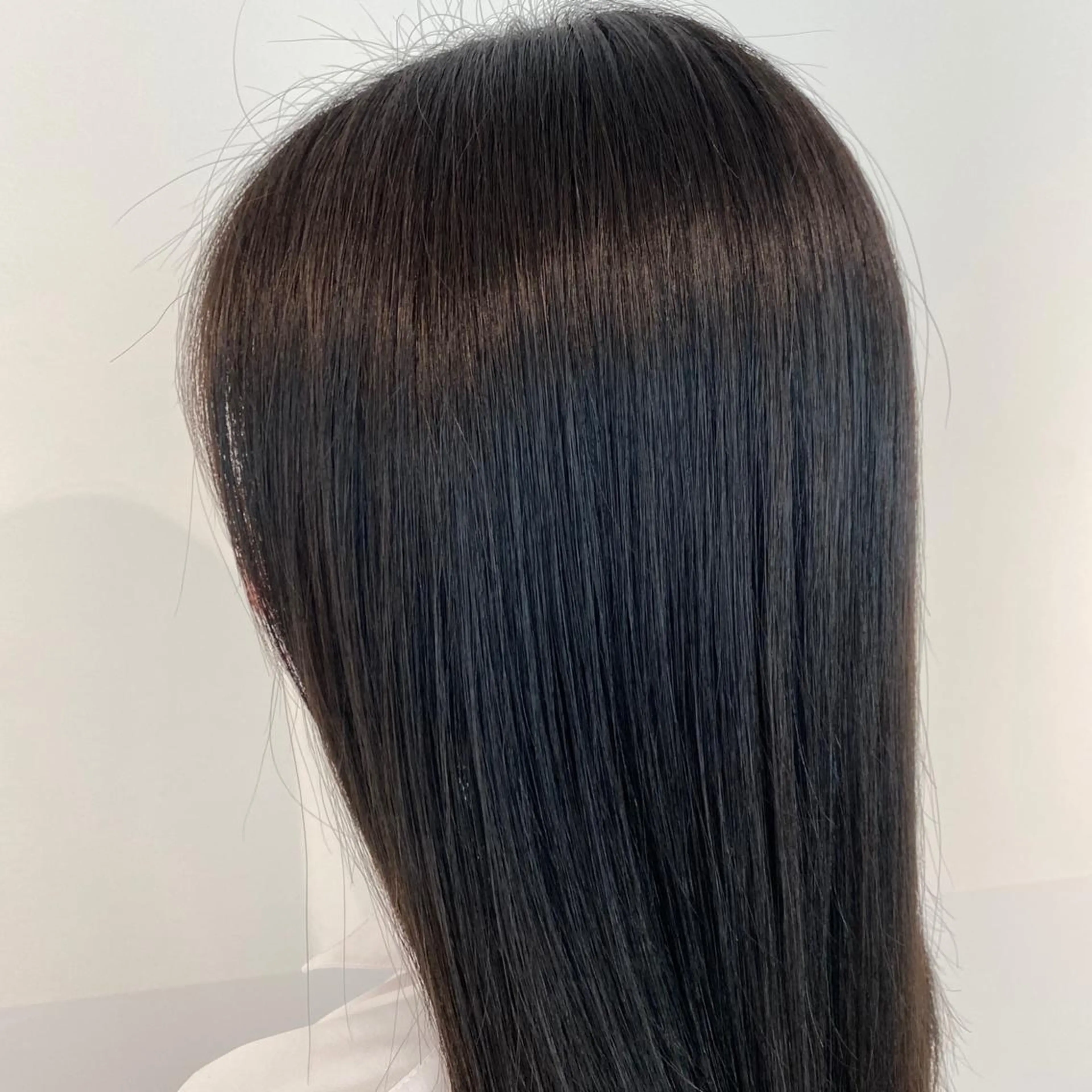 ロング カラー 黒髪 ブルーカラー ブルーブラック インナーカラー/レイ ヤーカット♡/マキシのヘアスタイル