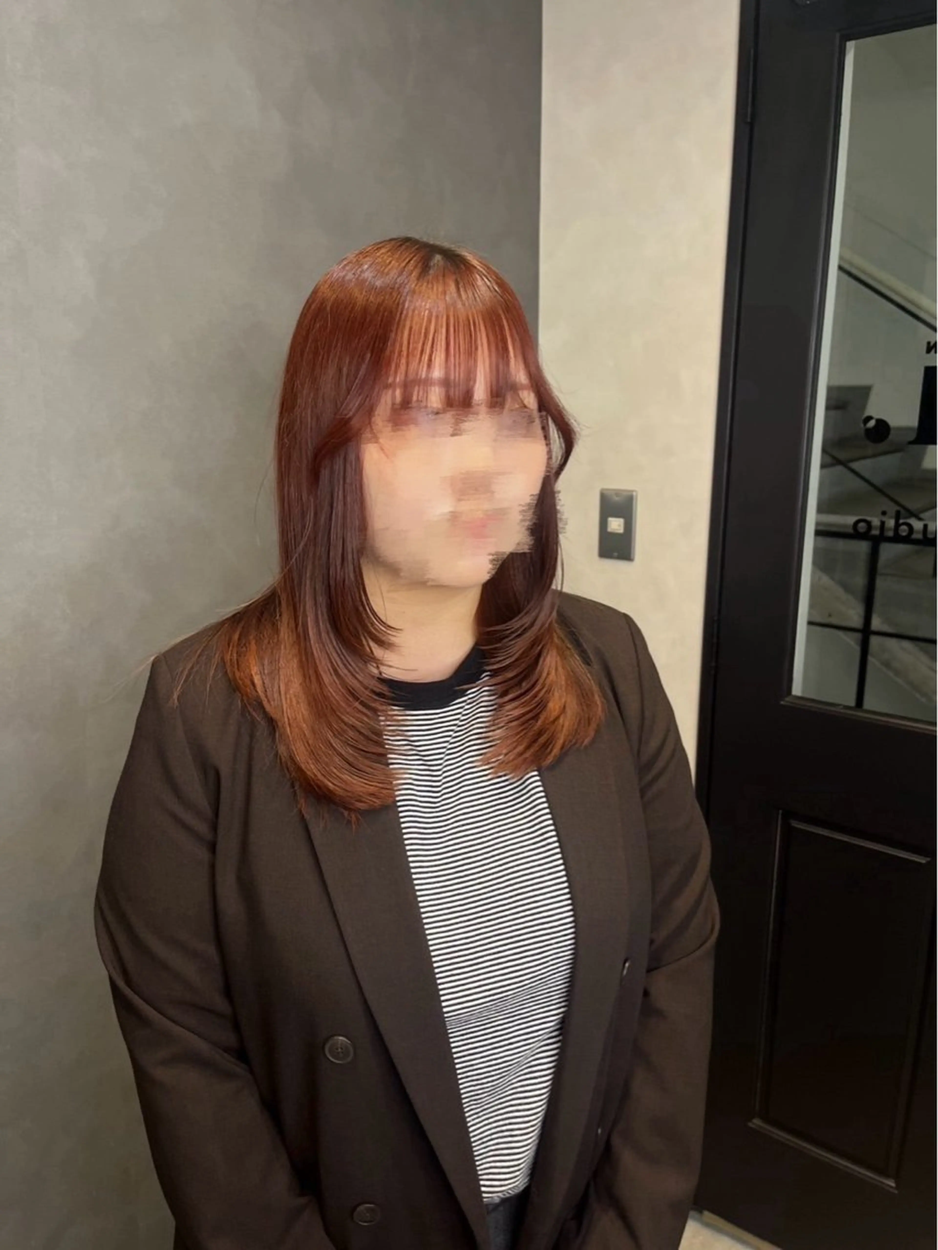 セミロング カット Yuito /仙台のヘアスタイル