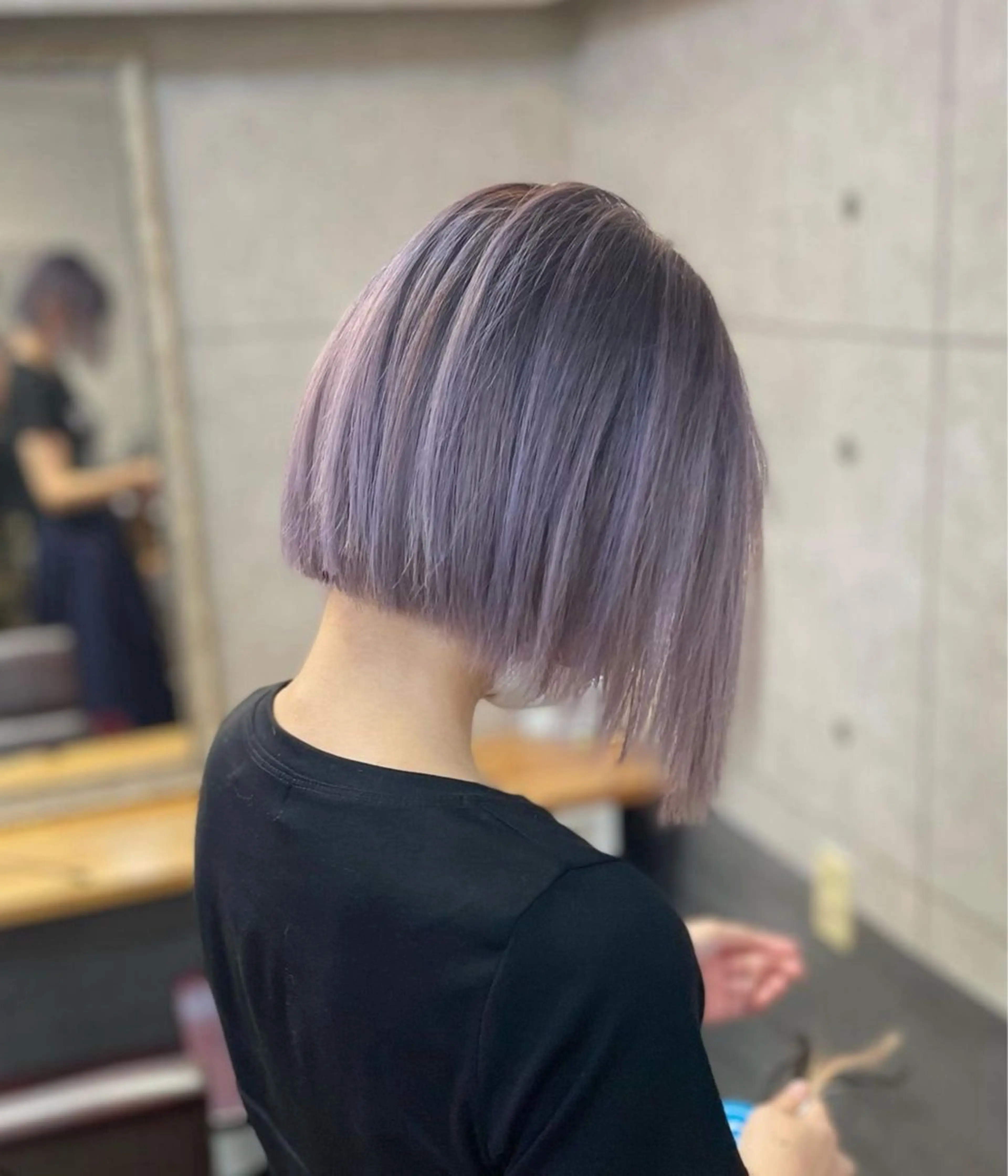 【ハイトーンカラー】ダブルカラー＋カット¥22000の写真