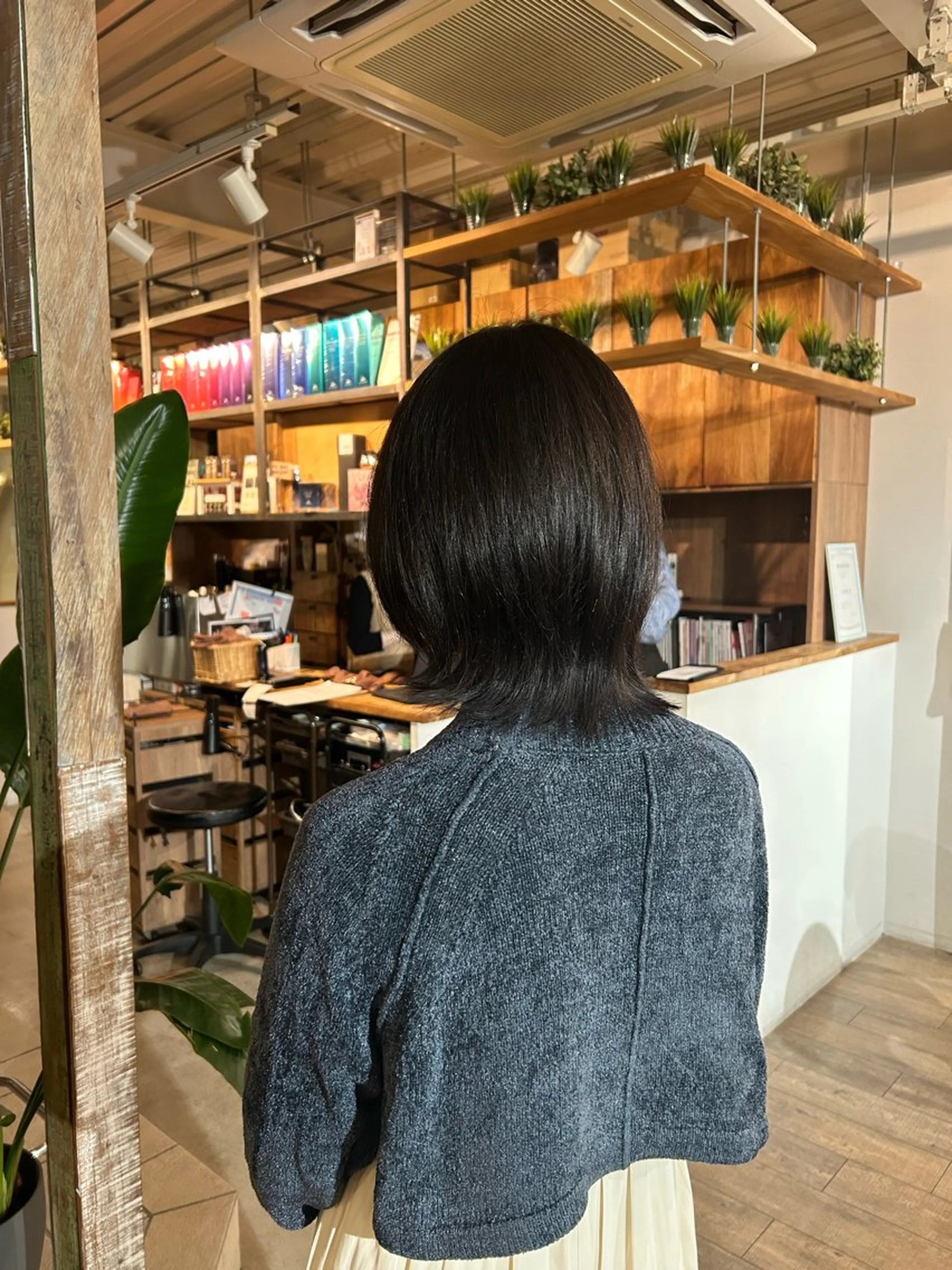 ミディアム faith hair apros.所属・白上 愛佳のヘアスタイル