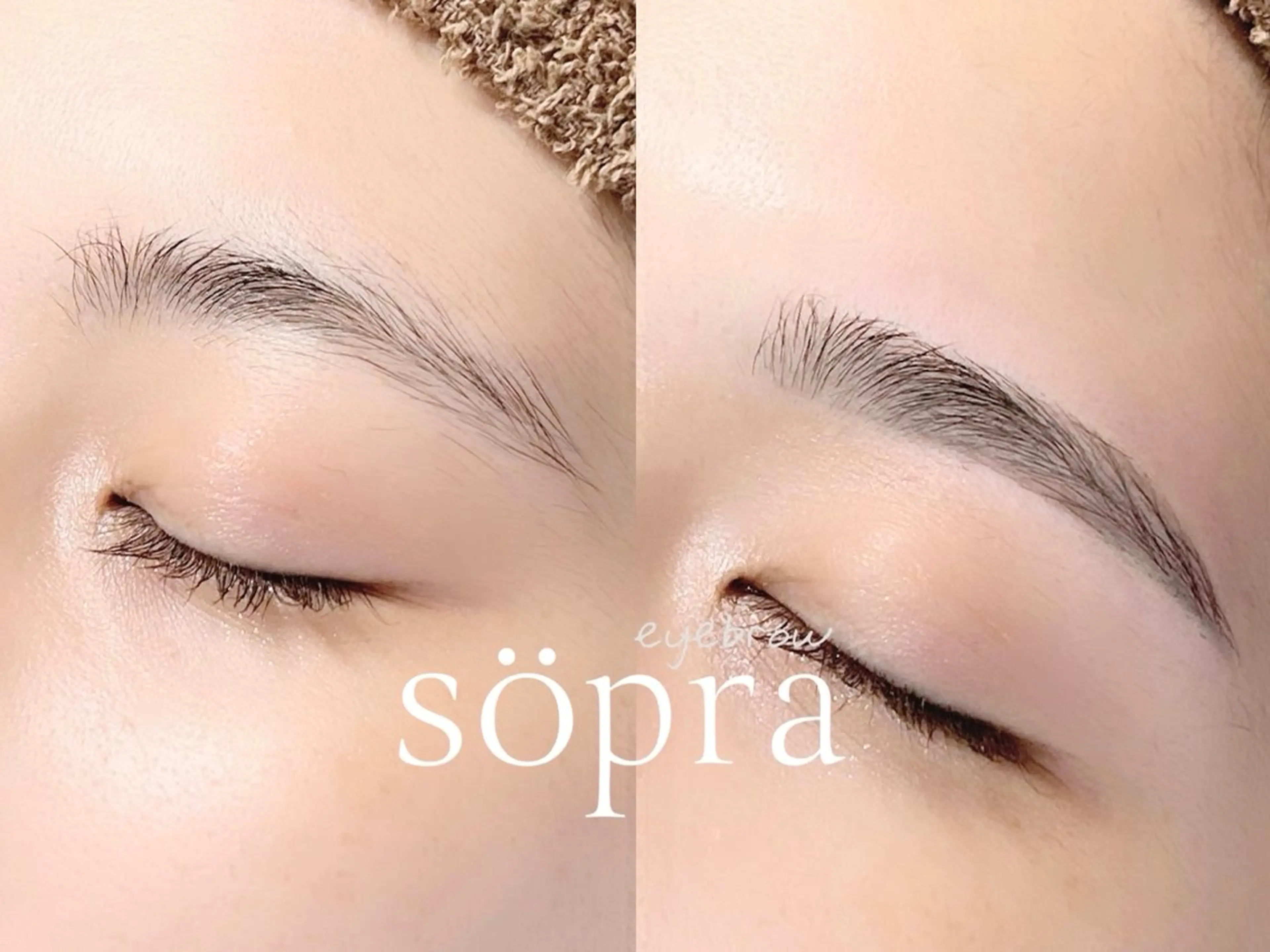 アイブロウ ワックス脱毛 眉カット その他(アイブロウ) söpra 秦野のマツエク・マツパデザイン